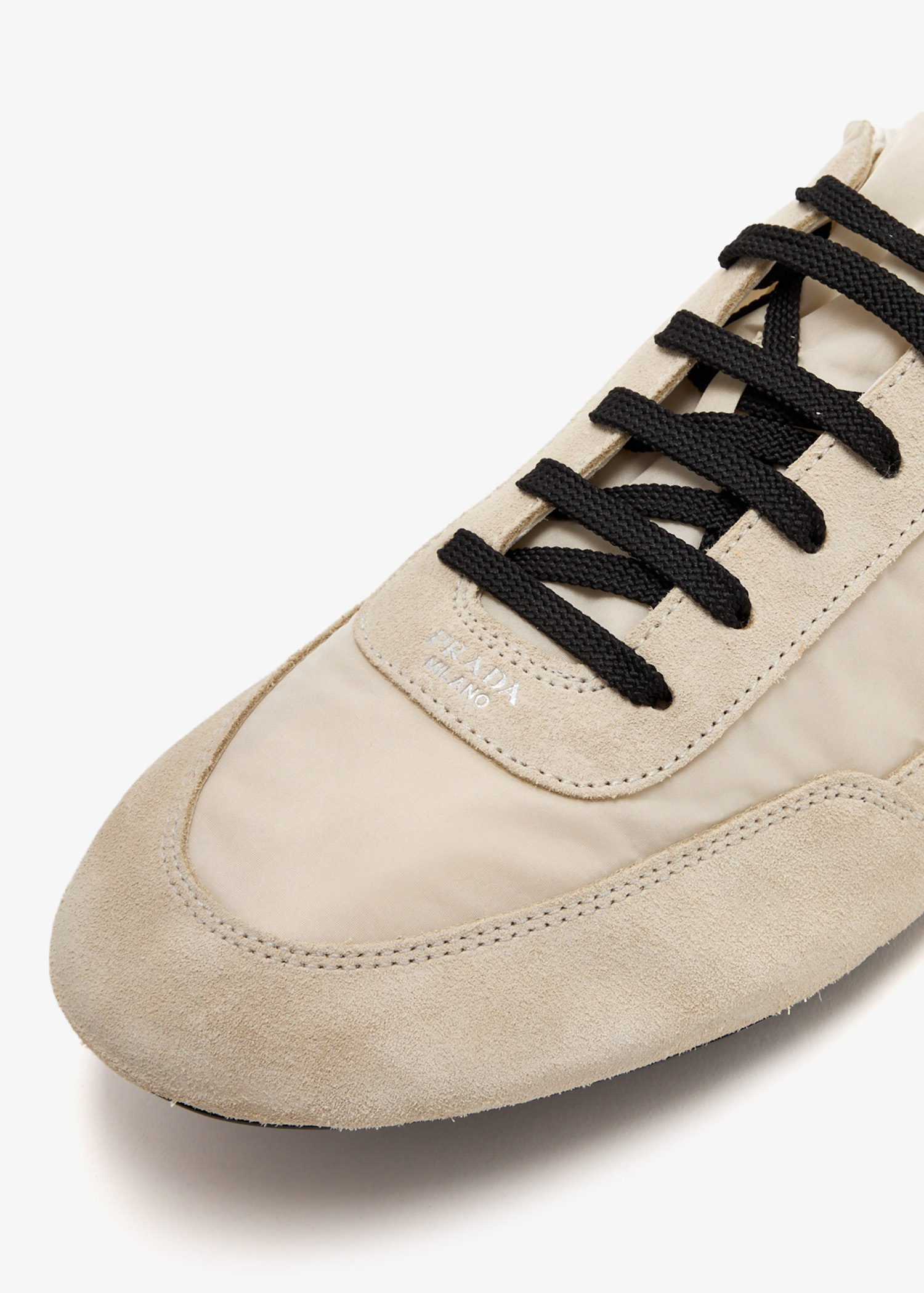 Prada Collapse sneakers for Women - Cream in UAE | Level Shoes