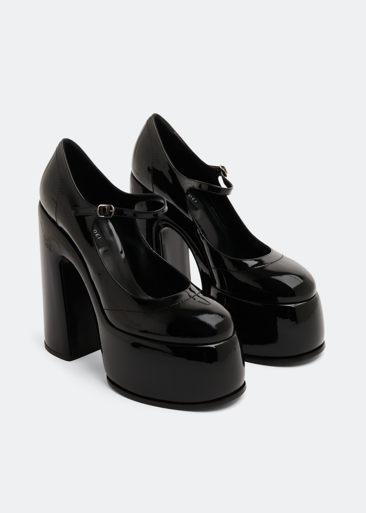 Casadei Rock platform pumps for Women - Black in UAE | Level Shoes