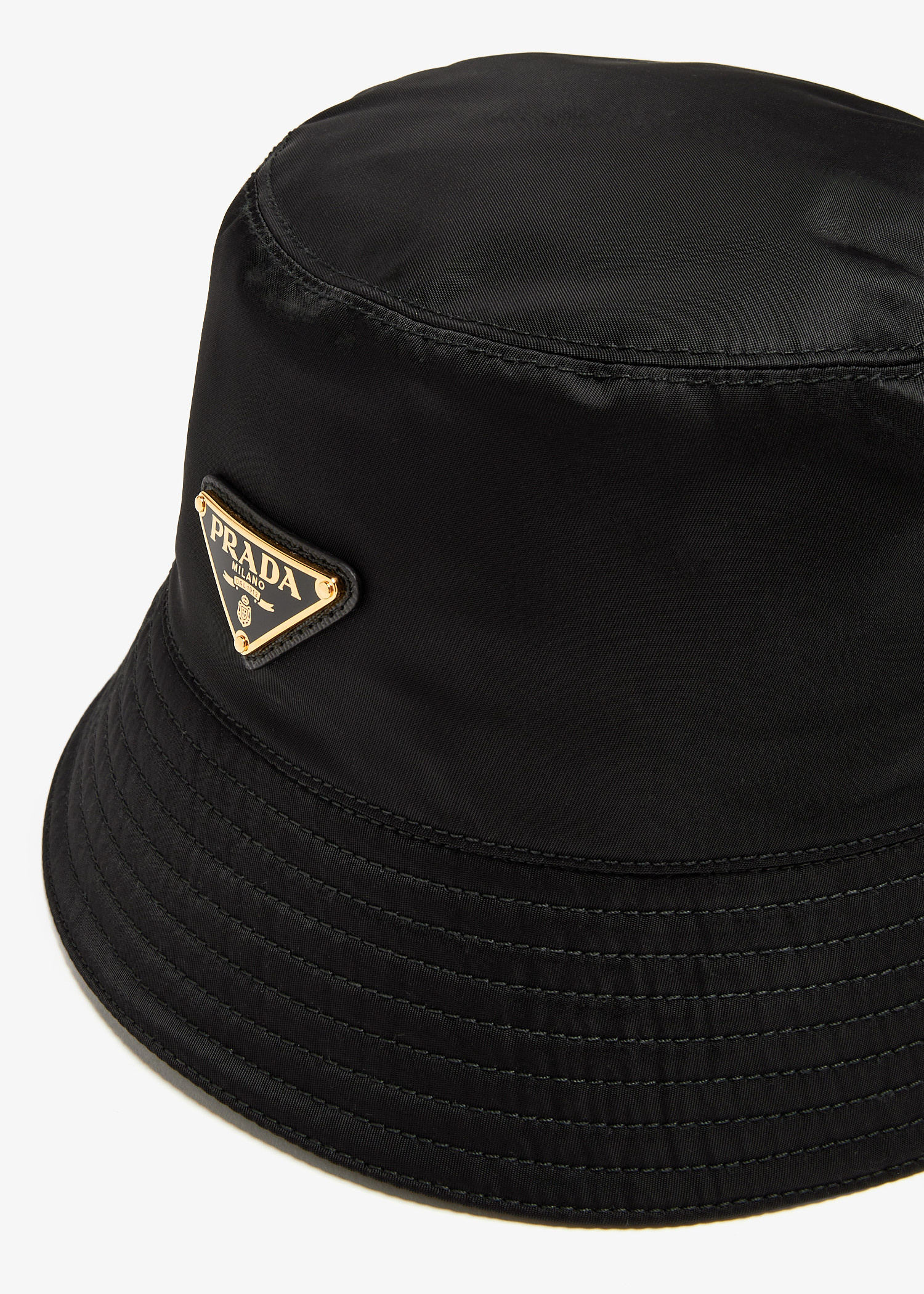 Prada Re-Nylon bucket hat for Women - Black in UAE | Level Shoes