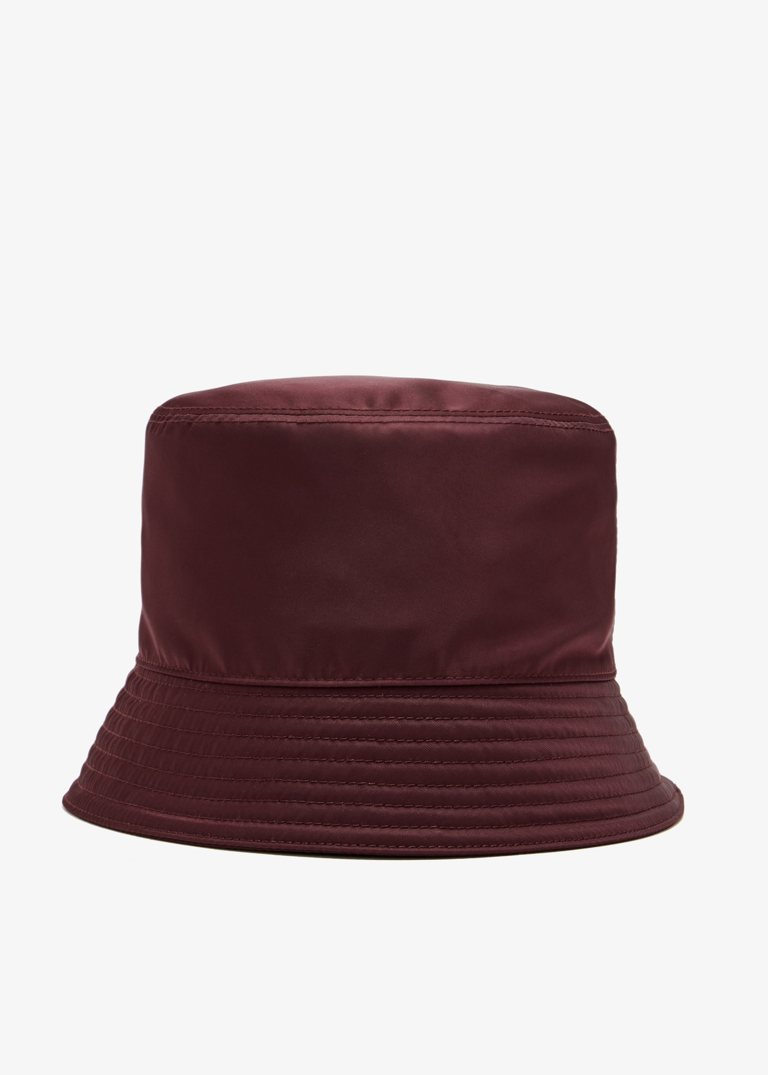 Prada Re-Nylon bucket hat for Women - Burgundy in Qatar