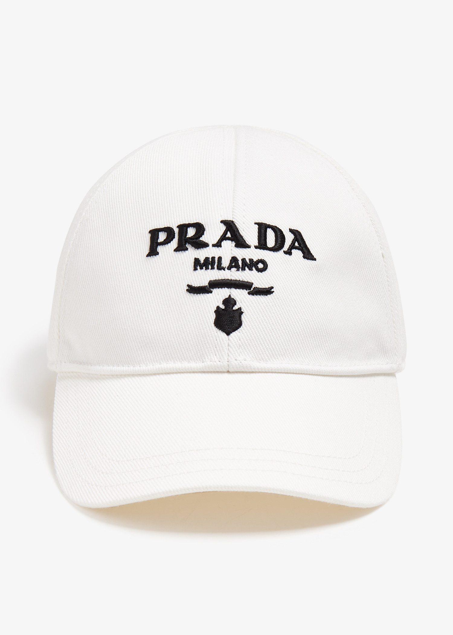 Prada Drill baseball cap for Women - White in UAE | Level Shoes
