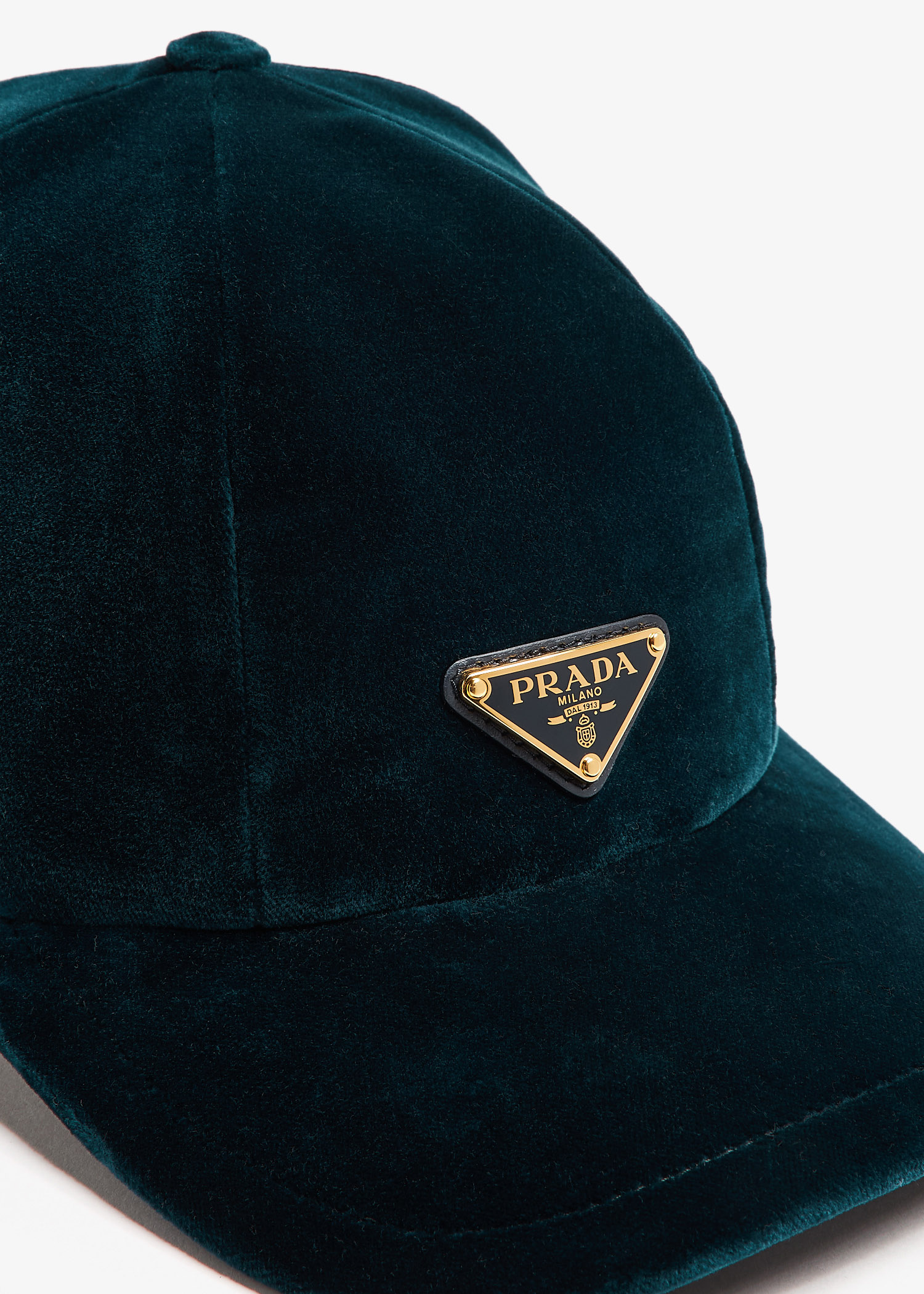 PRADA＊Velvet baseball cap ベルベットキャップ＊送料込 PRADA＊Velvet baseball cap ベルベットキャップ＊送料込 (PRADA