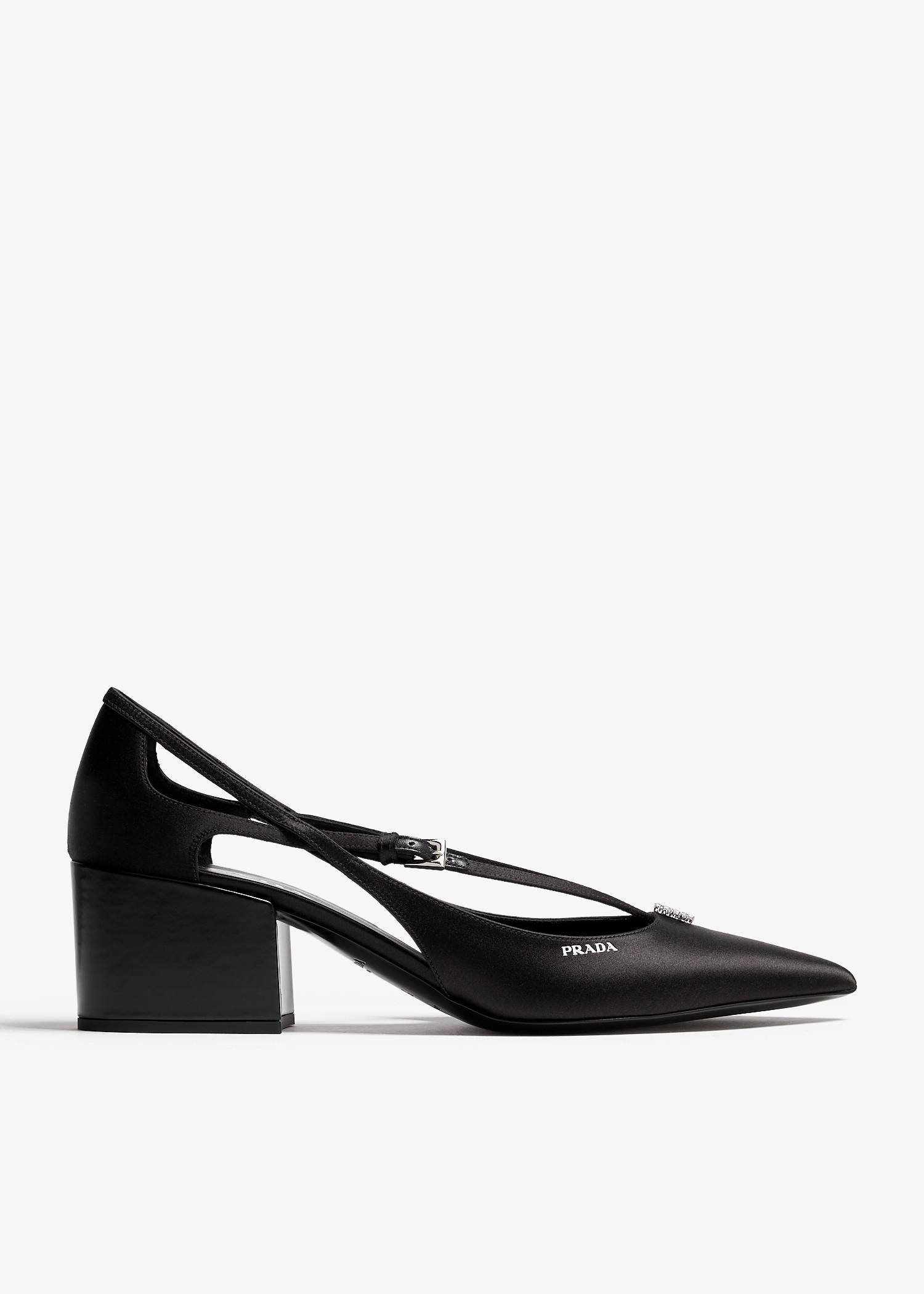 【関税&送料込】Prada Black Satin Pumps Prada Black Satin Pumps - Size 36 ○ Labellov ○ Buy and