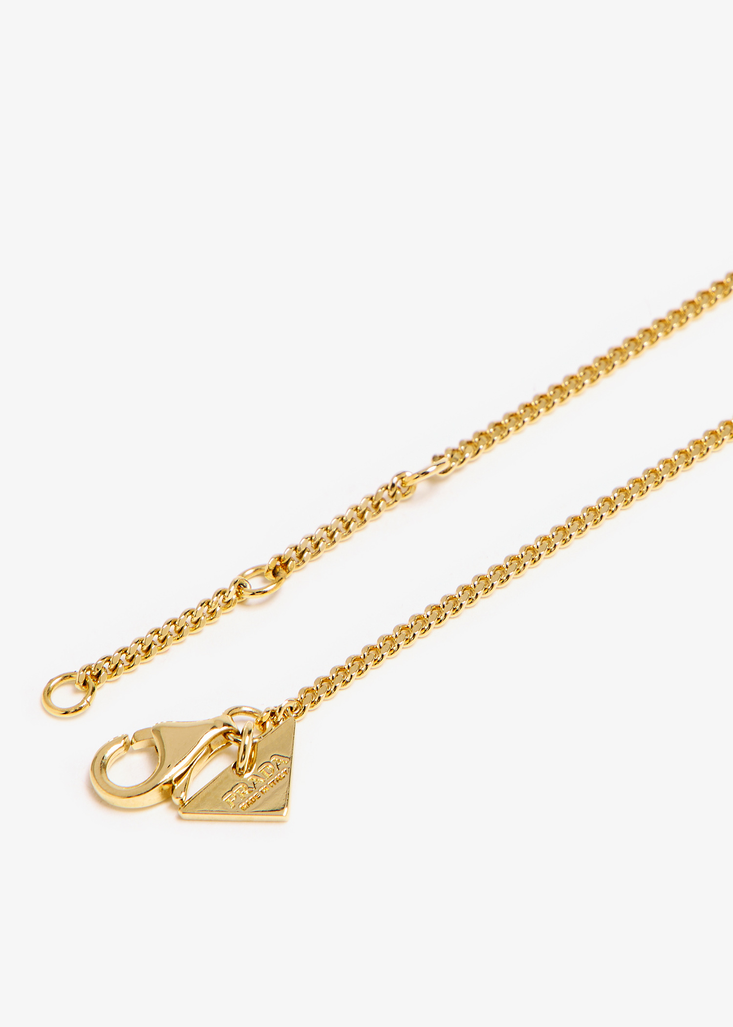 Prada Metal necklace for Women - Gold in UAE | Level Shoes