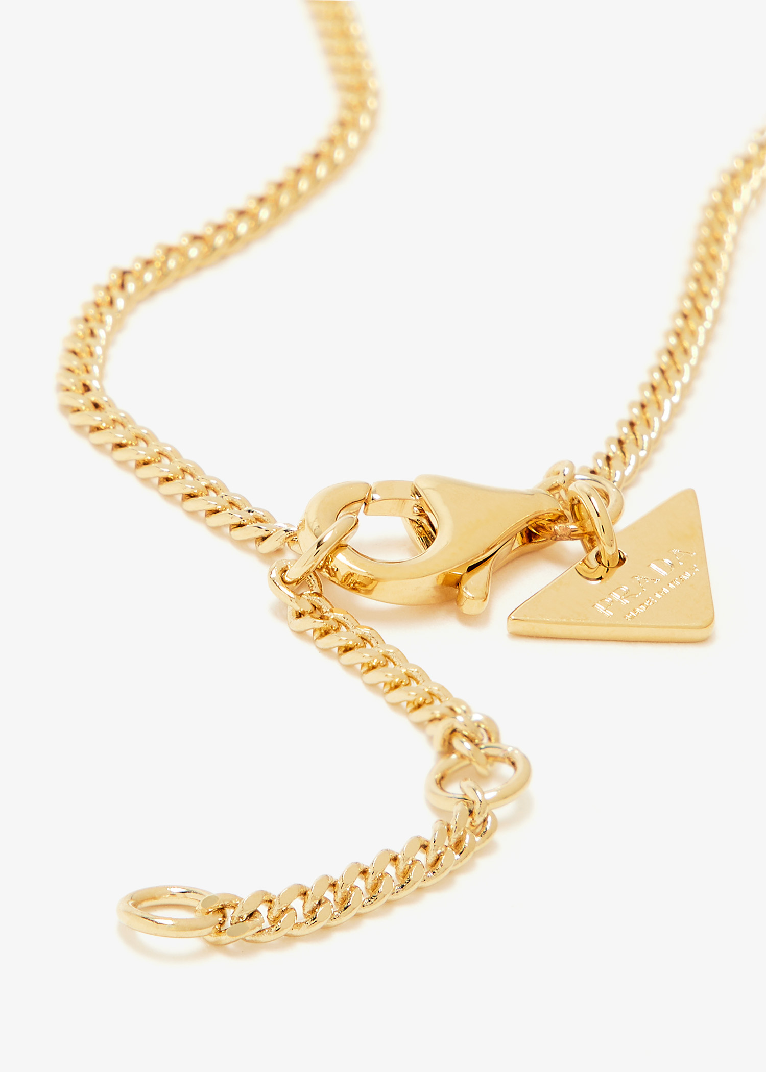 Prada Metal necklace for Women - Gold in UAE | Level Shoes
