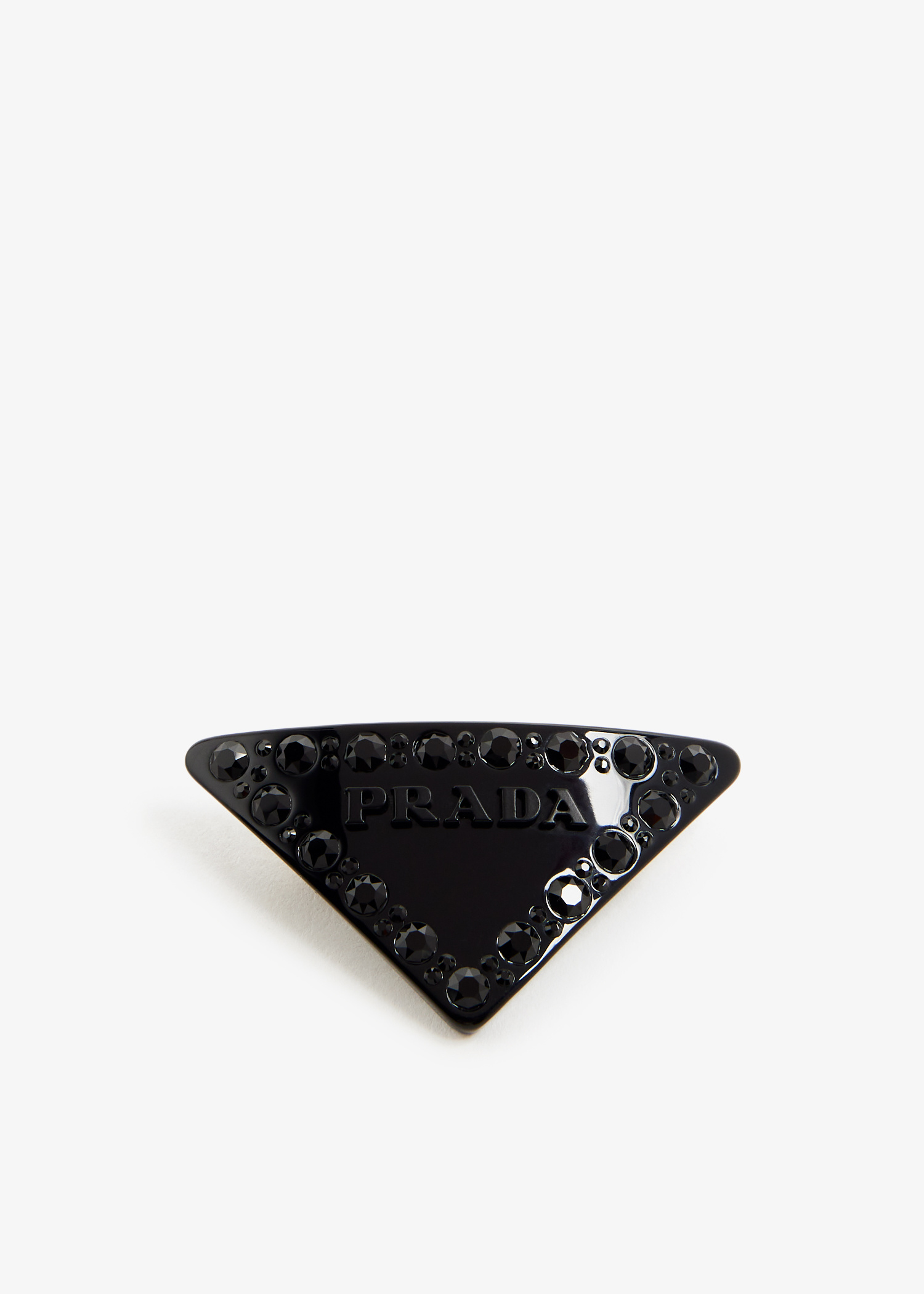 Prada Plexiglass hair clip for Women - Black in UAE | Level