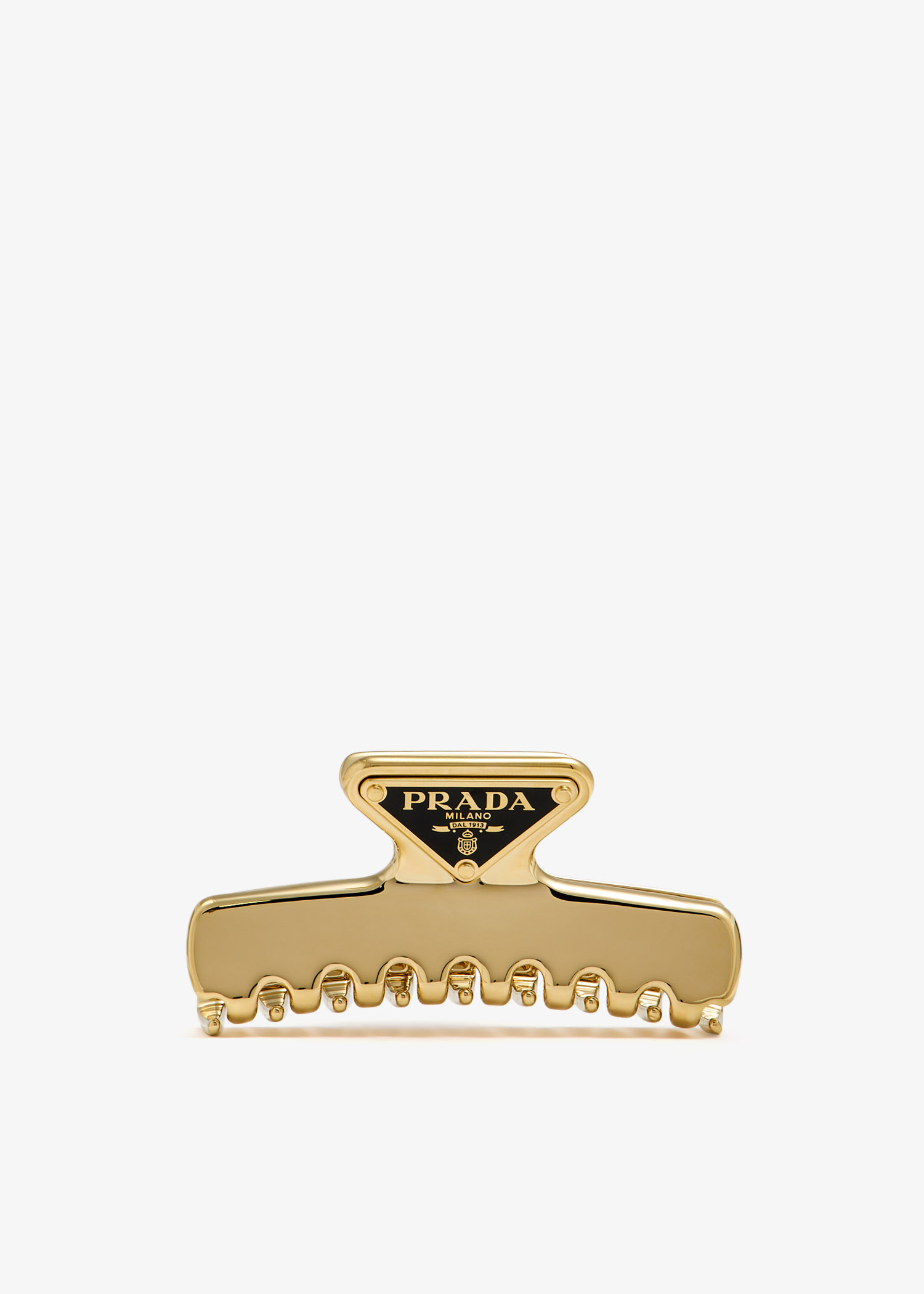 ★PRADA★ Clip-on l Hairpin Gold 1IF1032BA6F0056 1IF1032 Gold Metal hair clip | PRADA