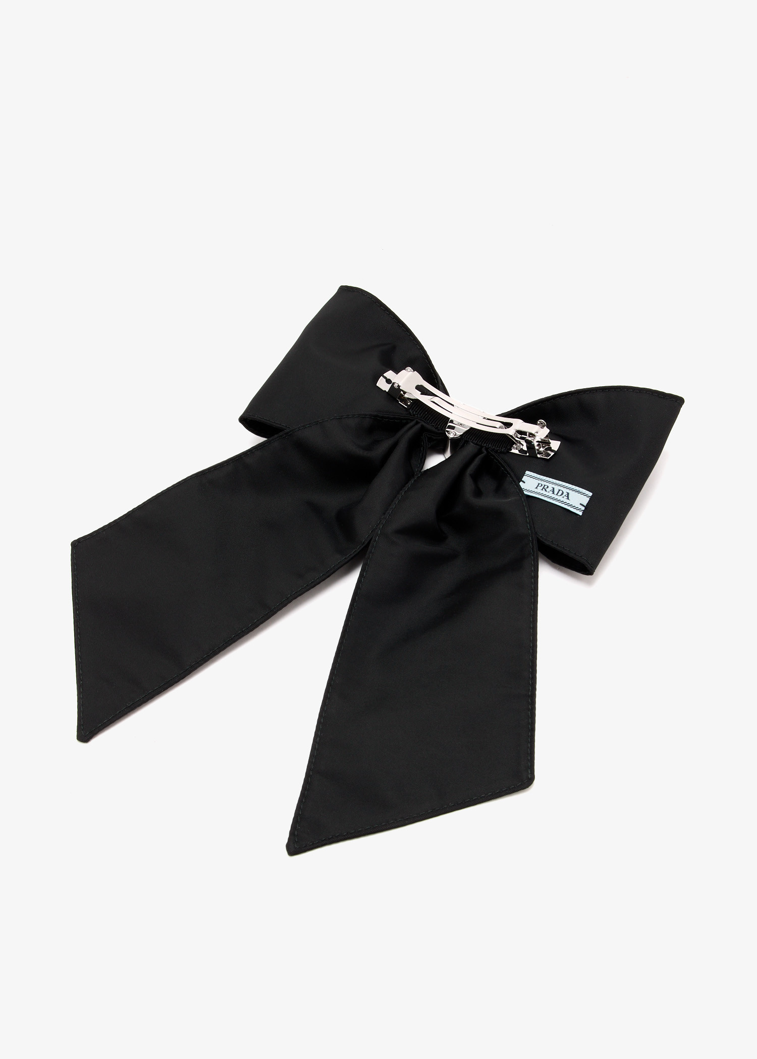 Prada Re-Nylon hair clip for Women - Black in UAE | Level Shoes
