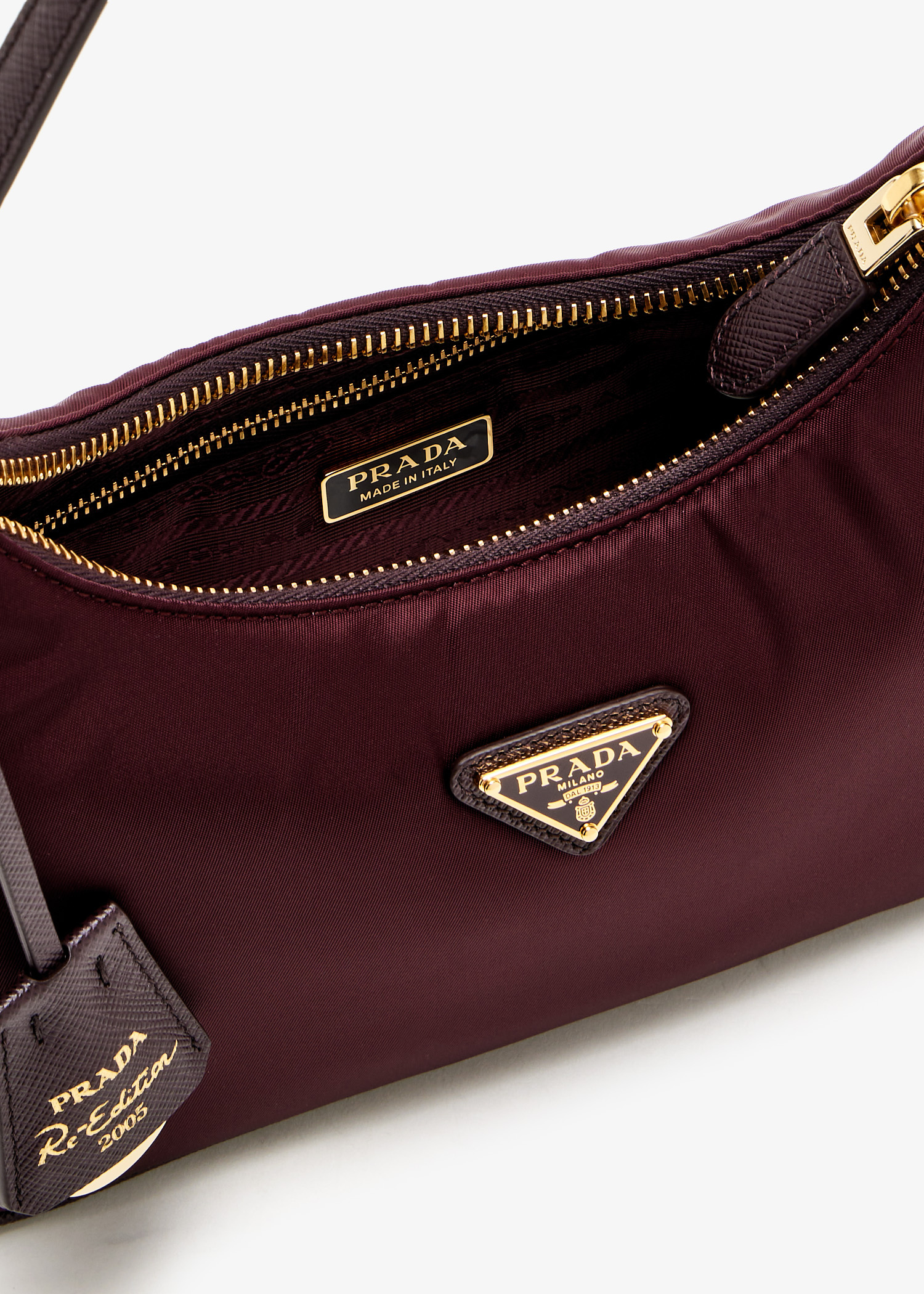 Prada Prada Re-Edition 2005 Re-Nylon and Saffiano mini bag