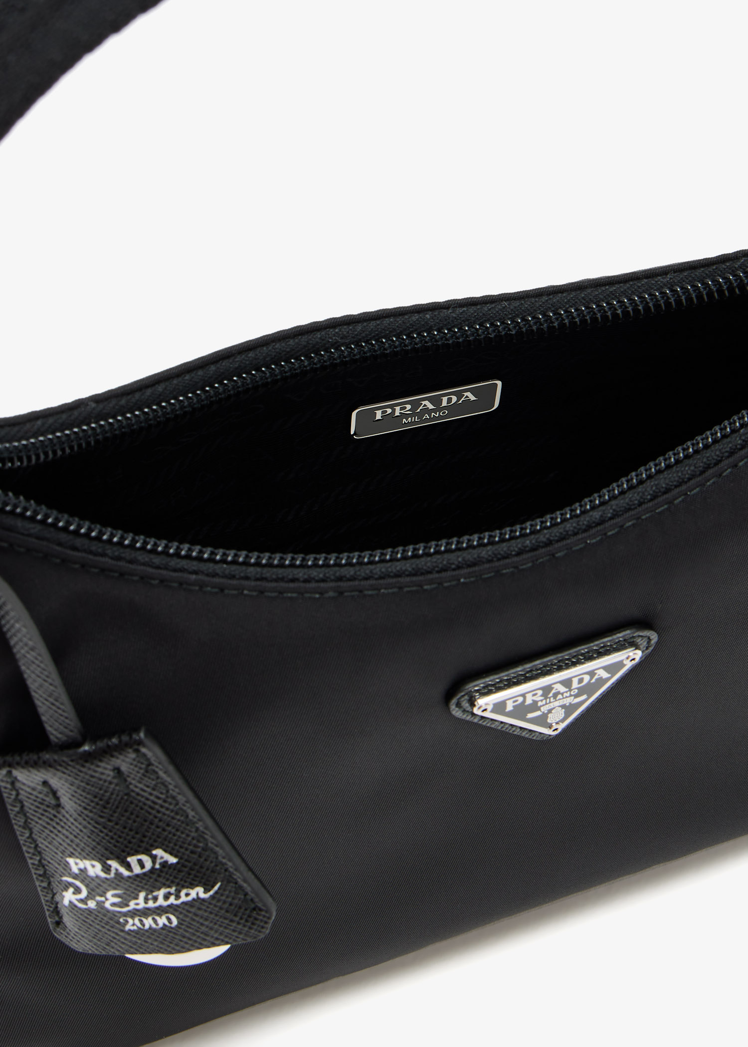 VIPセール【PRADA】Re-Edition 2000 Re-Nylon ミニバッグ Black Re-nylon Prada Re-edition 2000 Mini-bag | PRADA