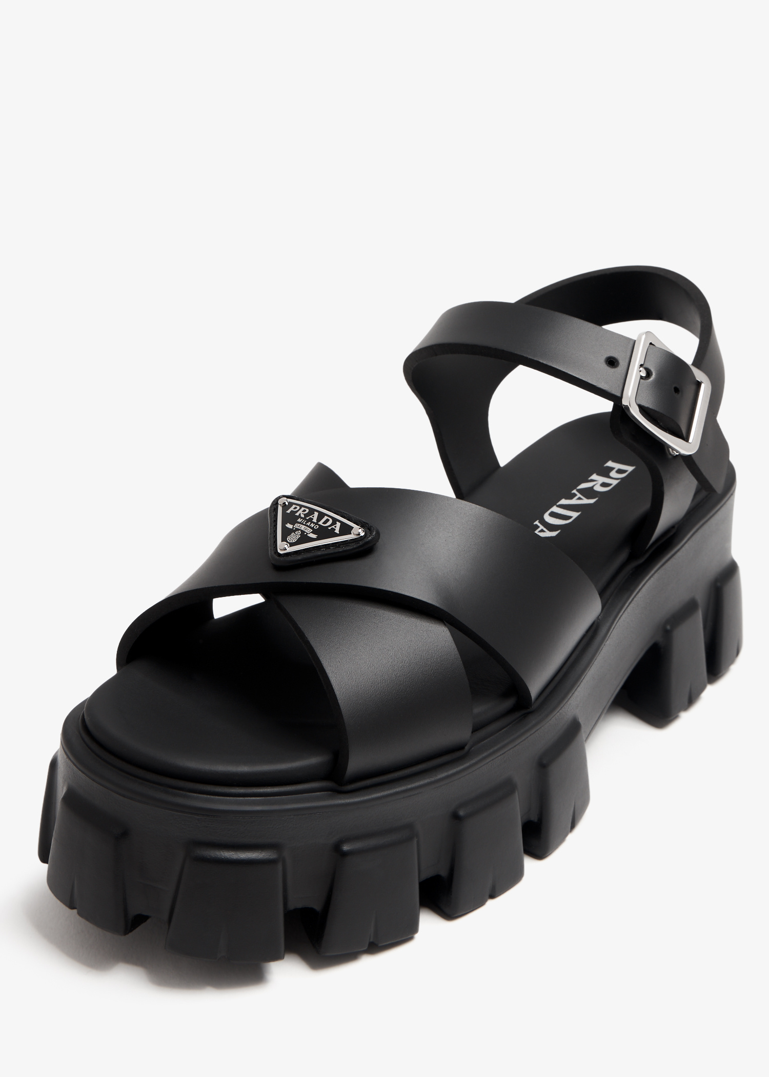 ★PRADA★Rubber wedge platform sandals★無料速達★ PRADA Rubber wedge platform sandals 1X853M_3LLP_F0002_F_B075