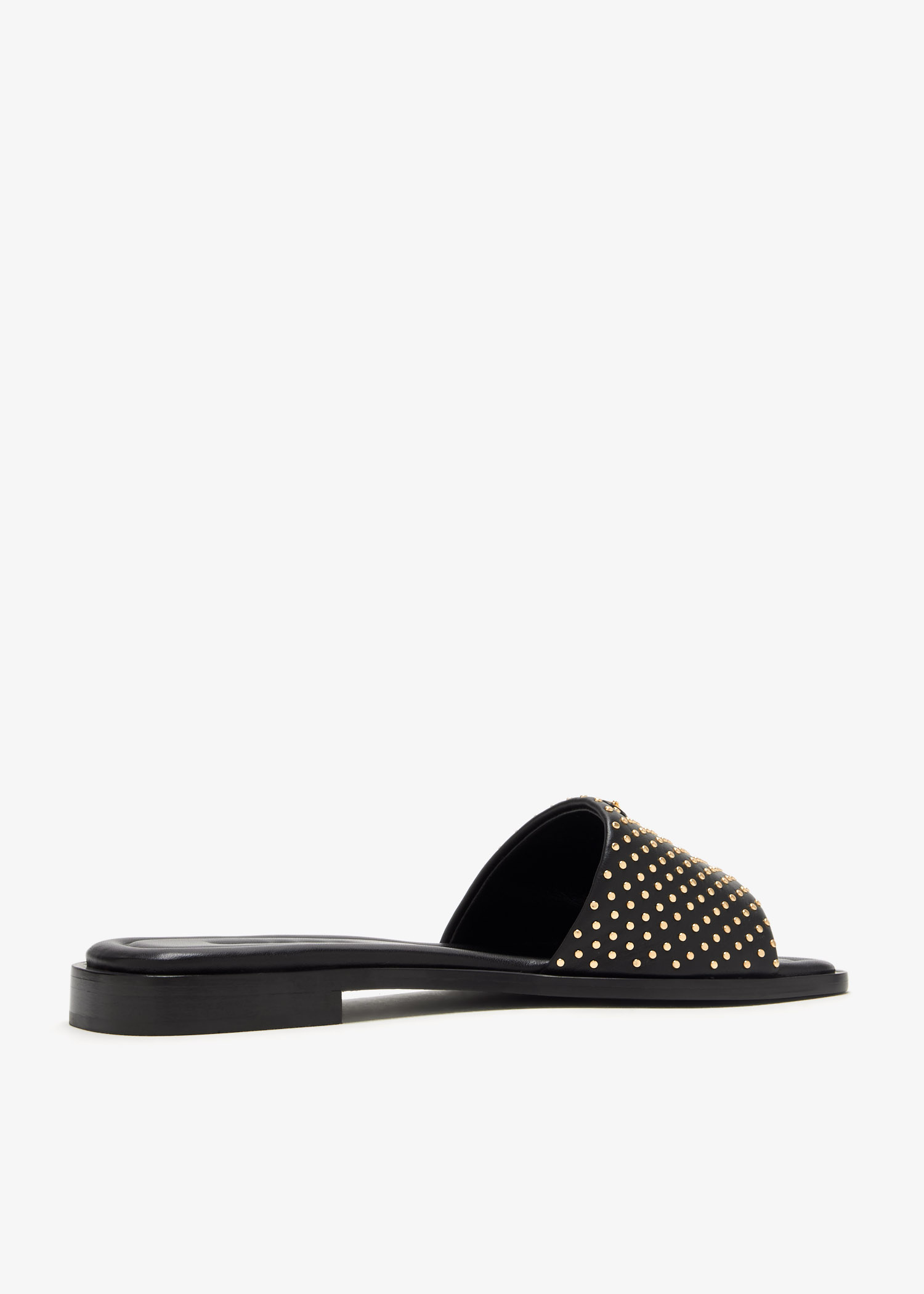 Prada Nappa leather slide sandals for Women - Black in UAE