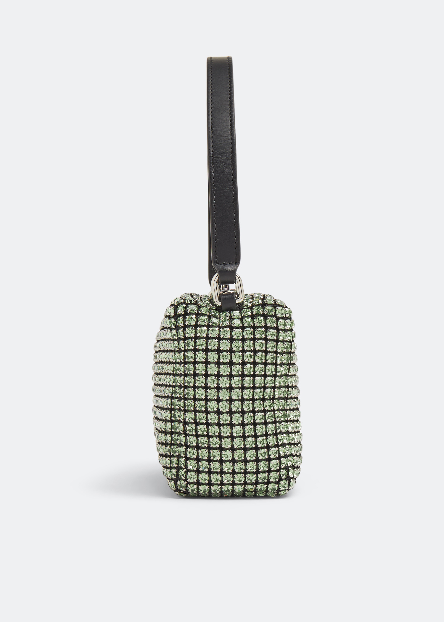【新品未開封】38-KT THE RICH Alexander Wang Heiress medium pouch bag for Women - Green in