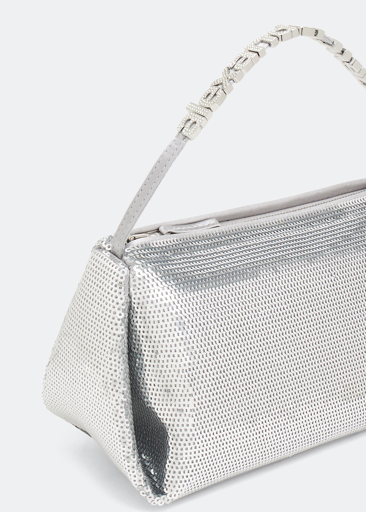 Alexander Wang Marquess micro bag for Women - Silver in KSA