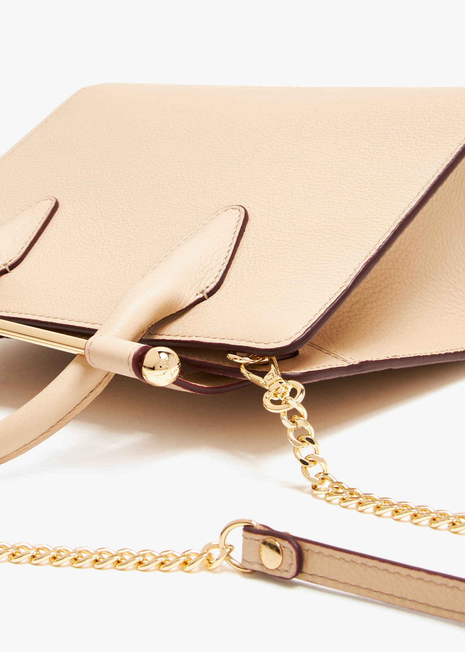 Strathberry Mini tote bag for Women - Beige in USA | Level Shoes
