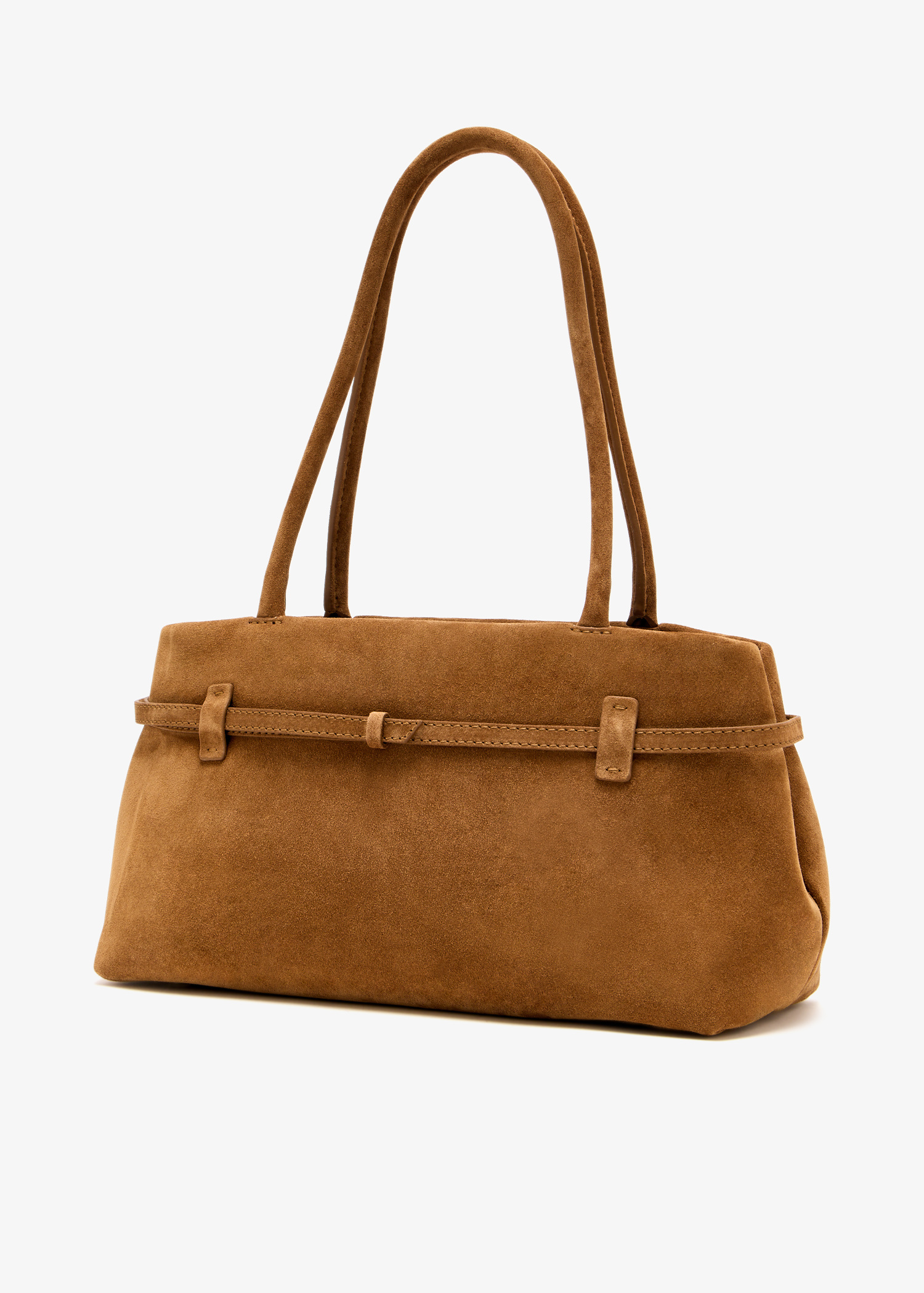 バッグ・カバンその他 Manu Atelier Dark brown suede East West Le Cambon bag Le Cambon East West Deep Brown Suede by Manu Atelier