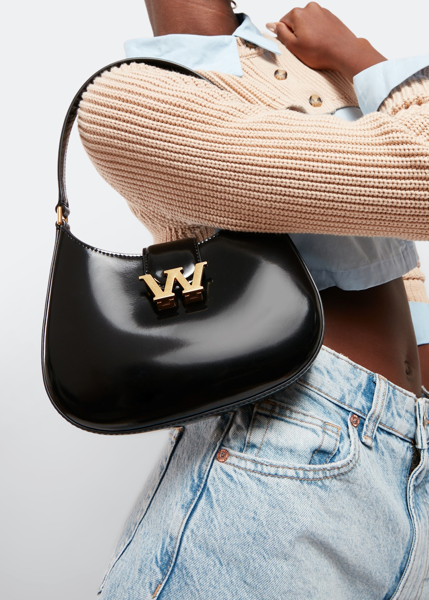 Alexander Wang W Legacy small hobo bag for Women - Black in USA 