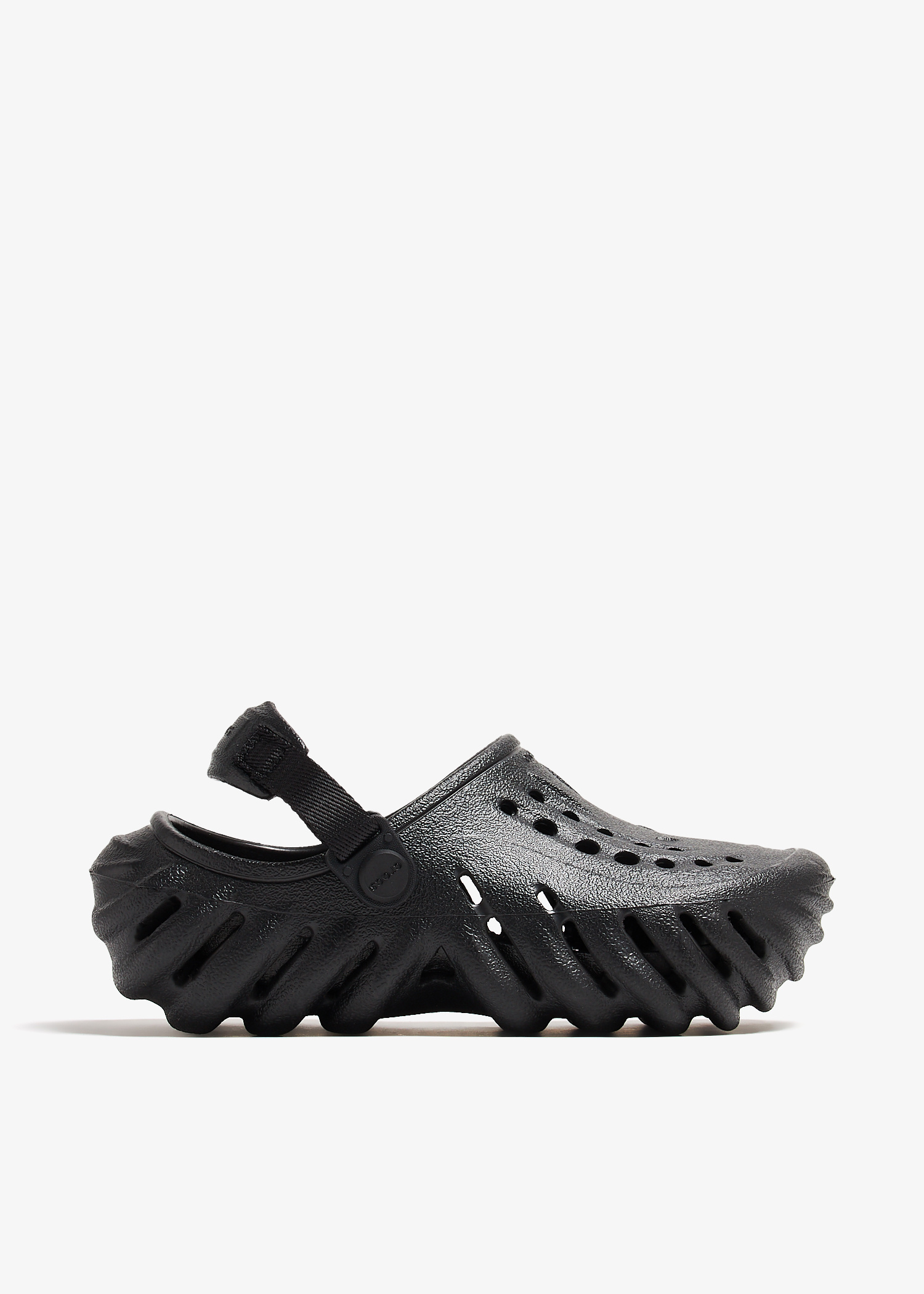 高級 未使用品 ecoo(エコー) クラッシック プレミアム(26cm) Crocs Echo clogs for Kids Unisex - Black in UAE | Level Shoes