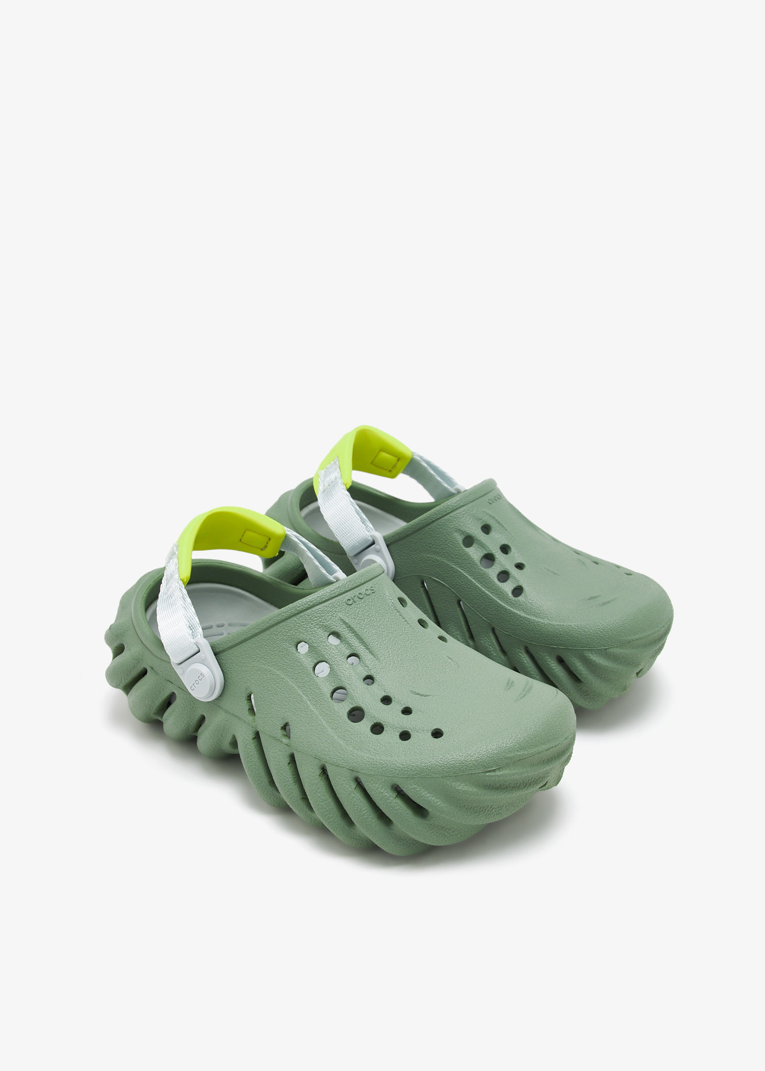 Crocs Echo clogs for Girl - Green in USA | Level Shoes