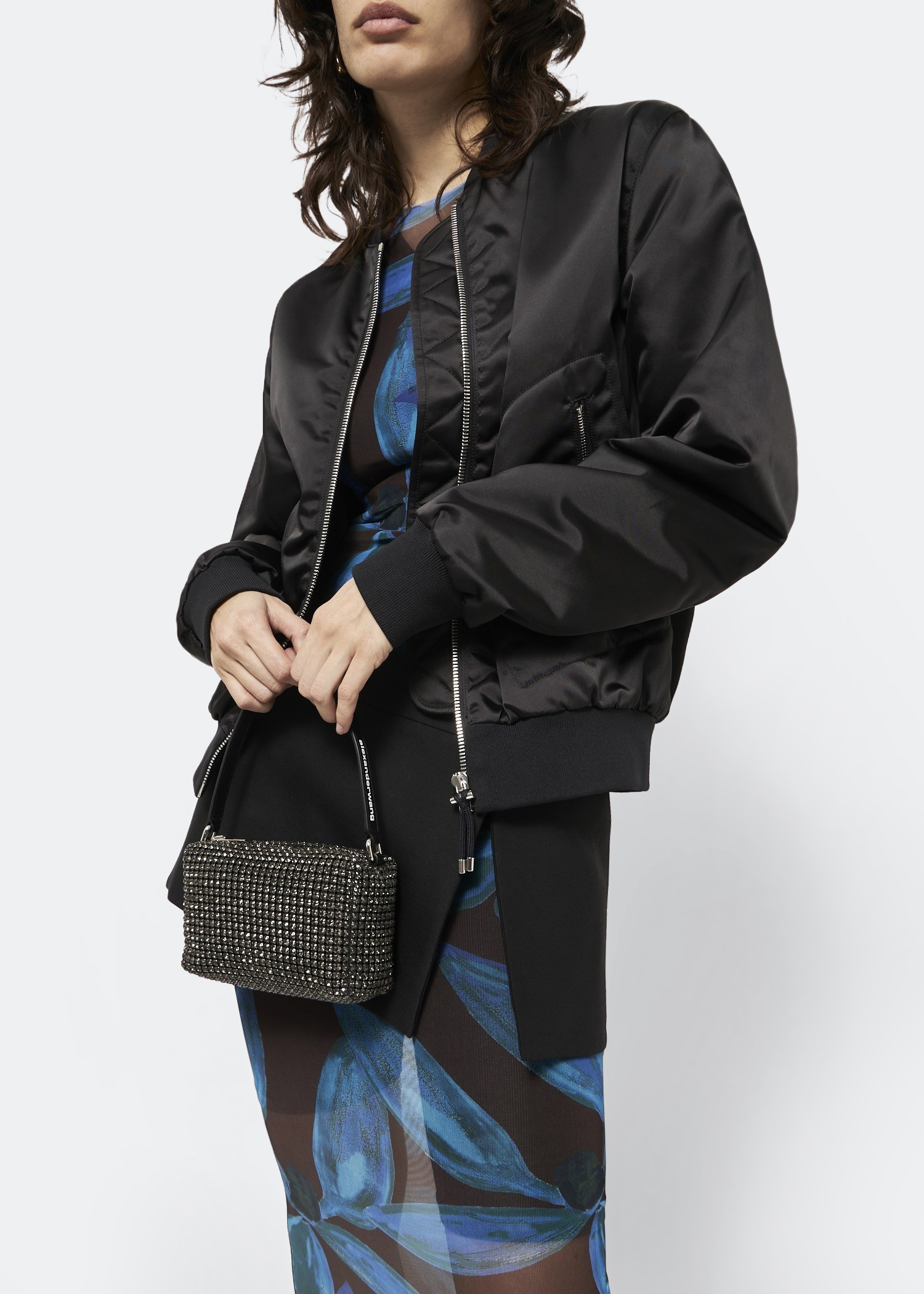 Alexander Wang Heiress medium pouch bag for Women - Black in