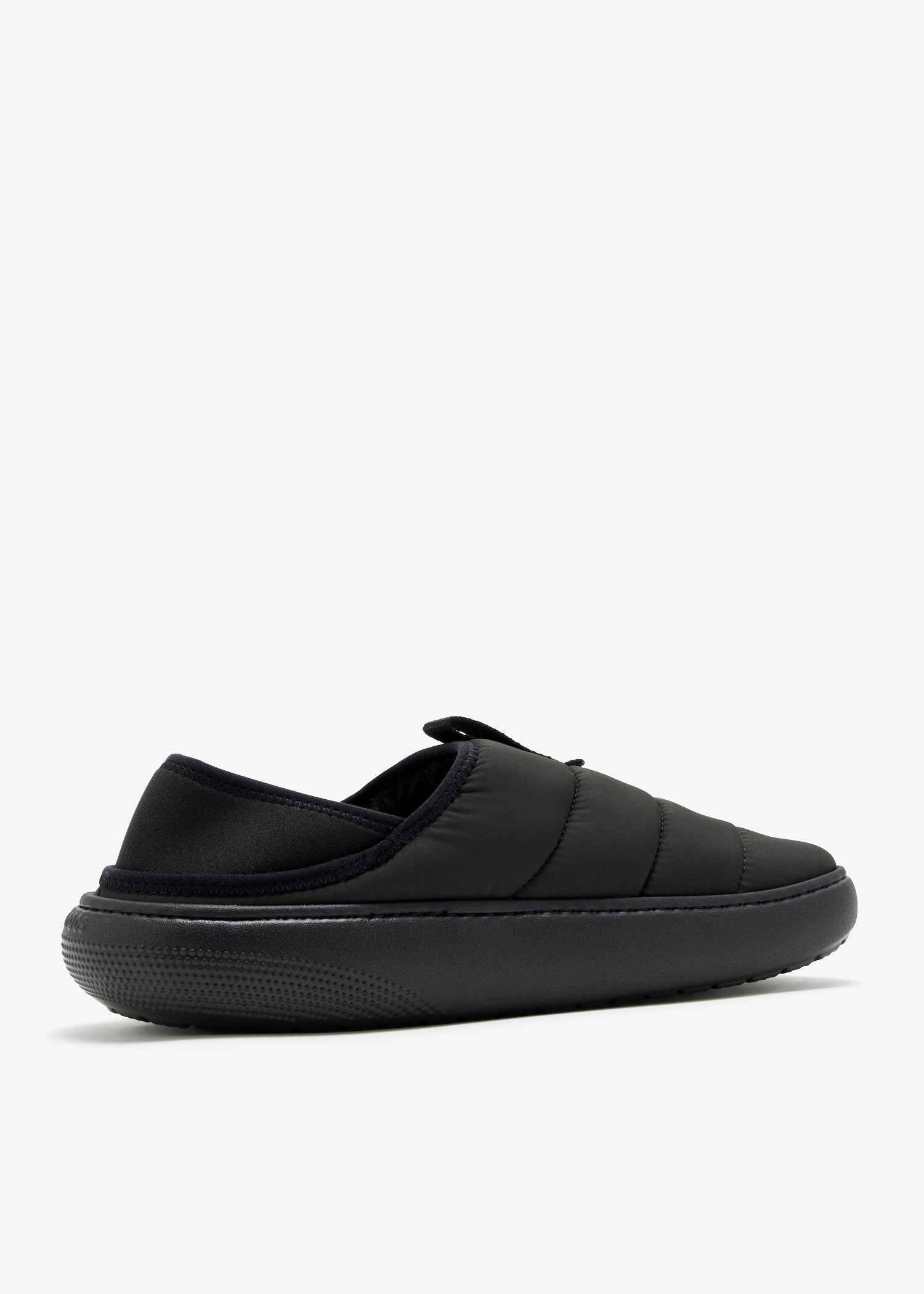 Crocs Classic Puff Moc slippers for Men - Black in UAE 