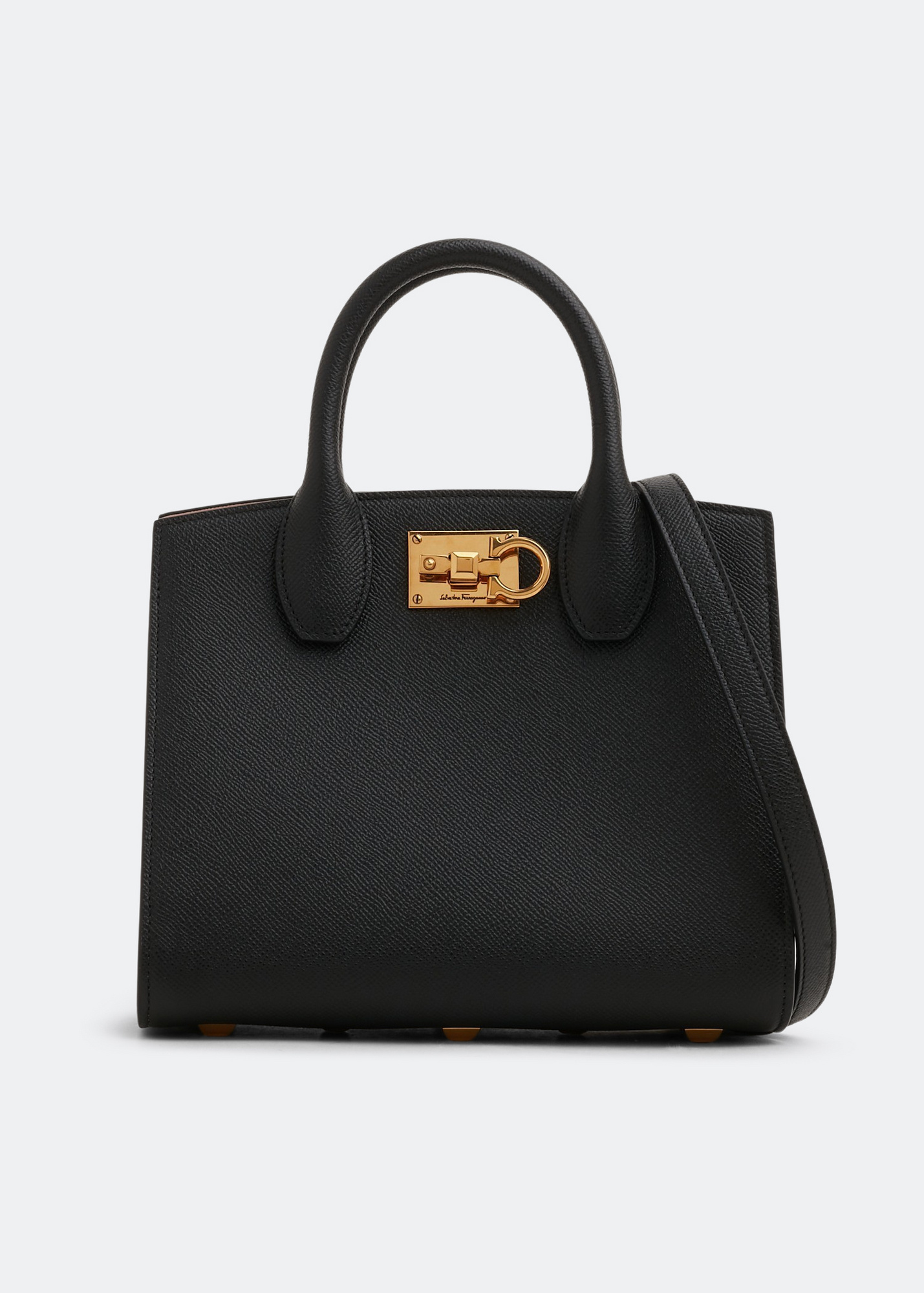 Ferragamo Studio Box bag for Women - Black in USA | Level Shoes