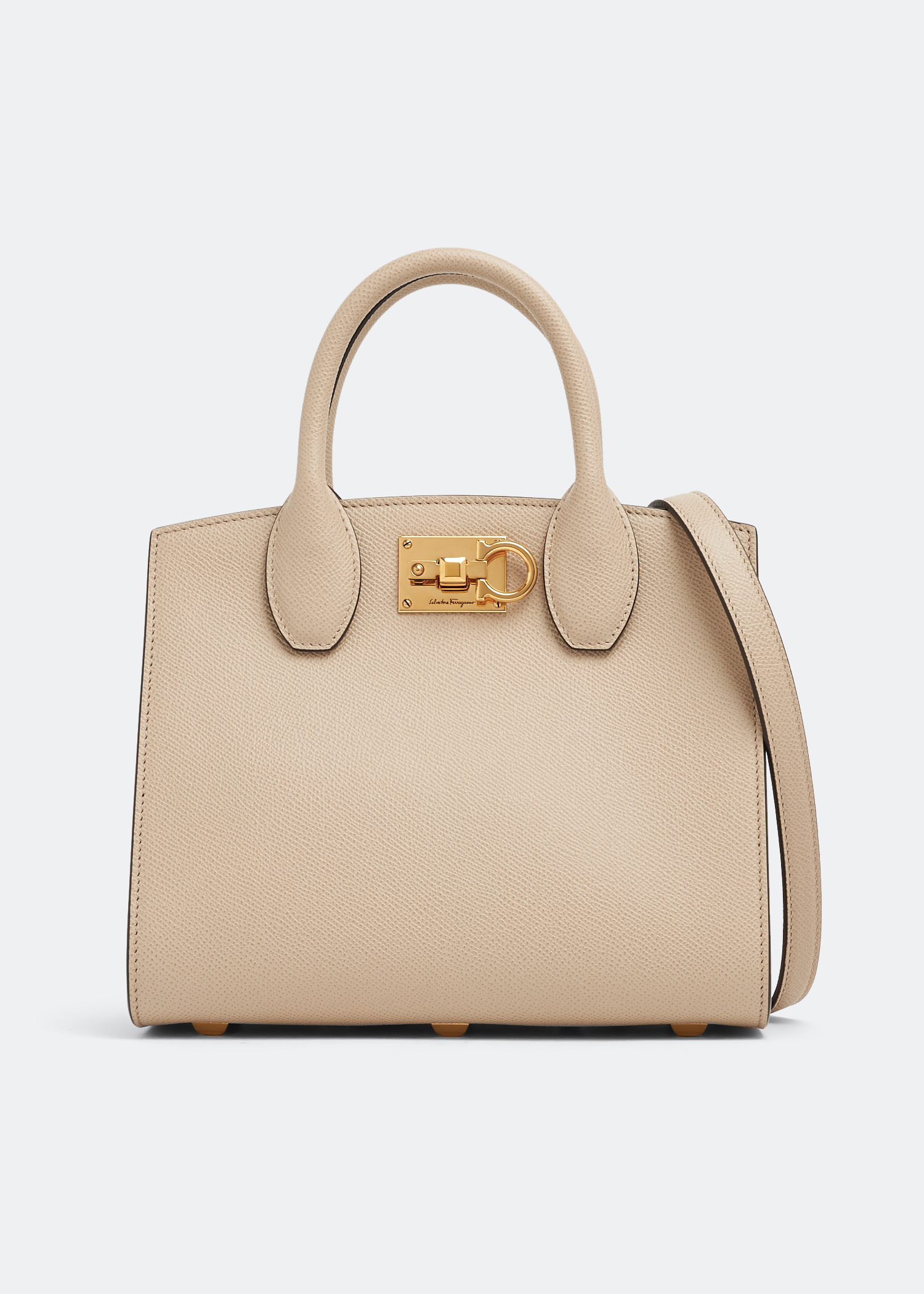 SALVATORE FERRAGAMO STUDIO BAG (スモール) Ferragamo Studio box bag (XS) - Women | Ferragamo