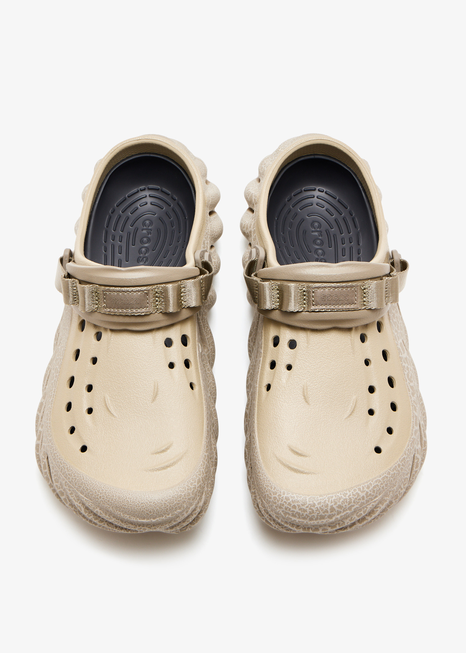 Crocs Echo Crackle clogs for ADULT-UNISEX, Men, Women - Beige in