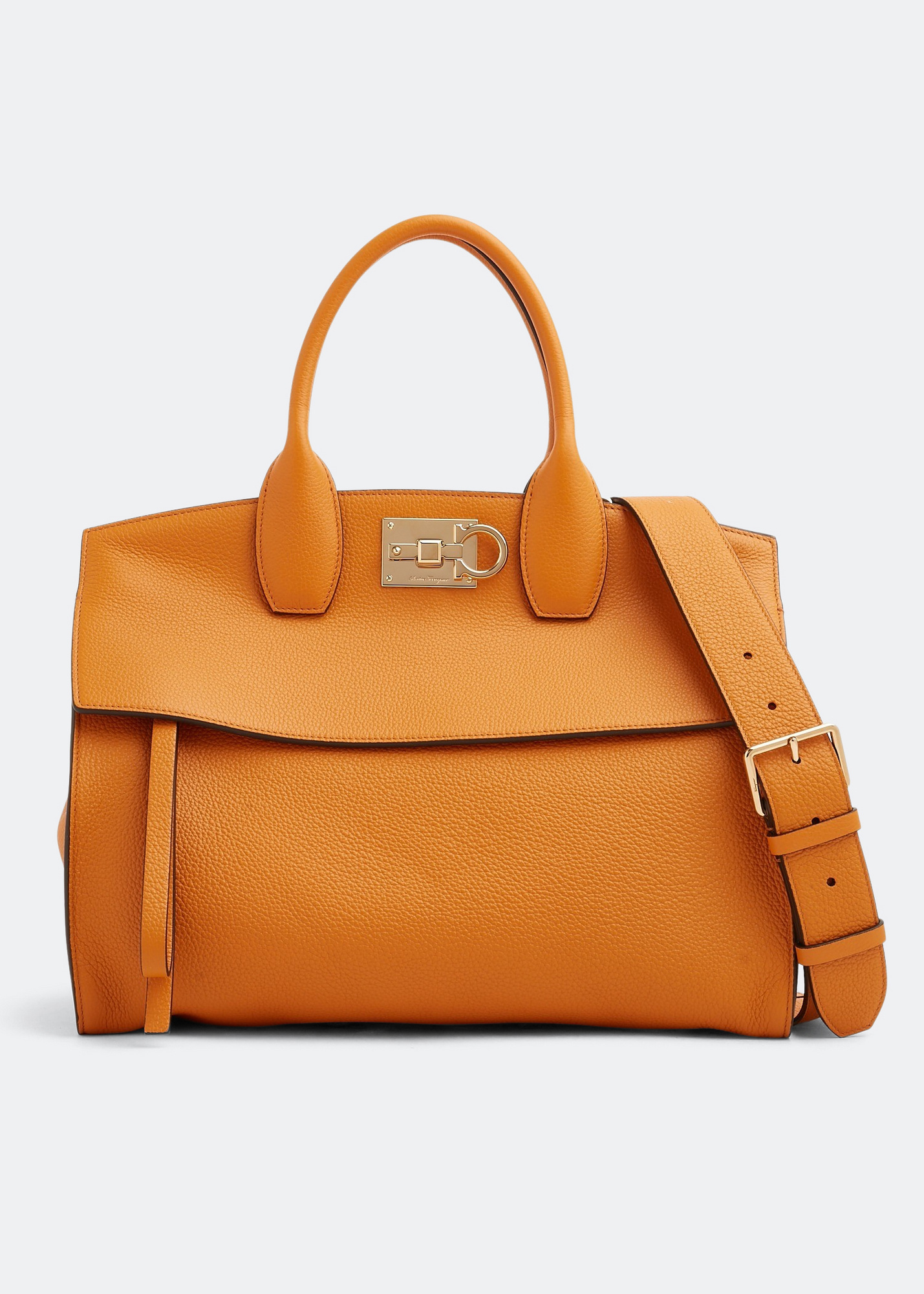 Ferragamo Ferragamo Studio large soft bag for Women - Orange