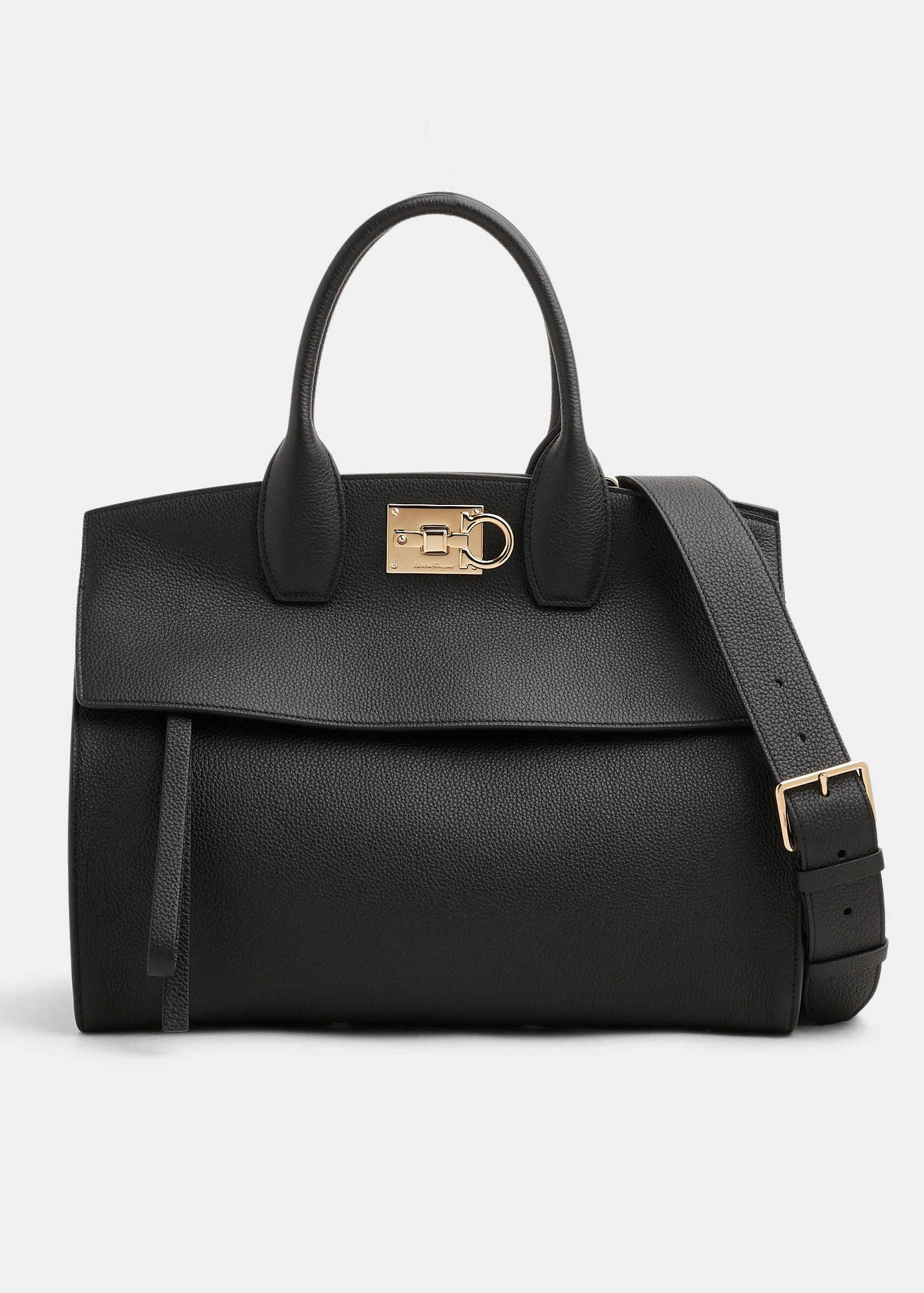 Ferragamo Ferragamo Studio large soft bag for Women - Black