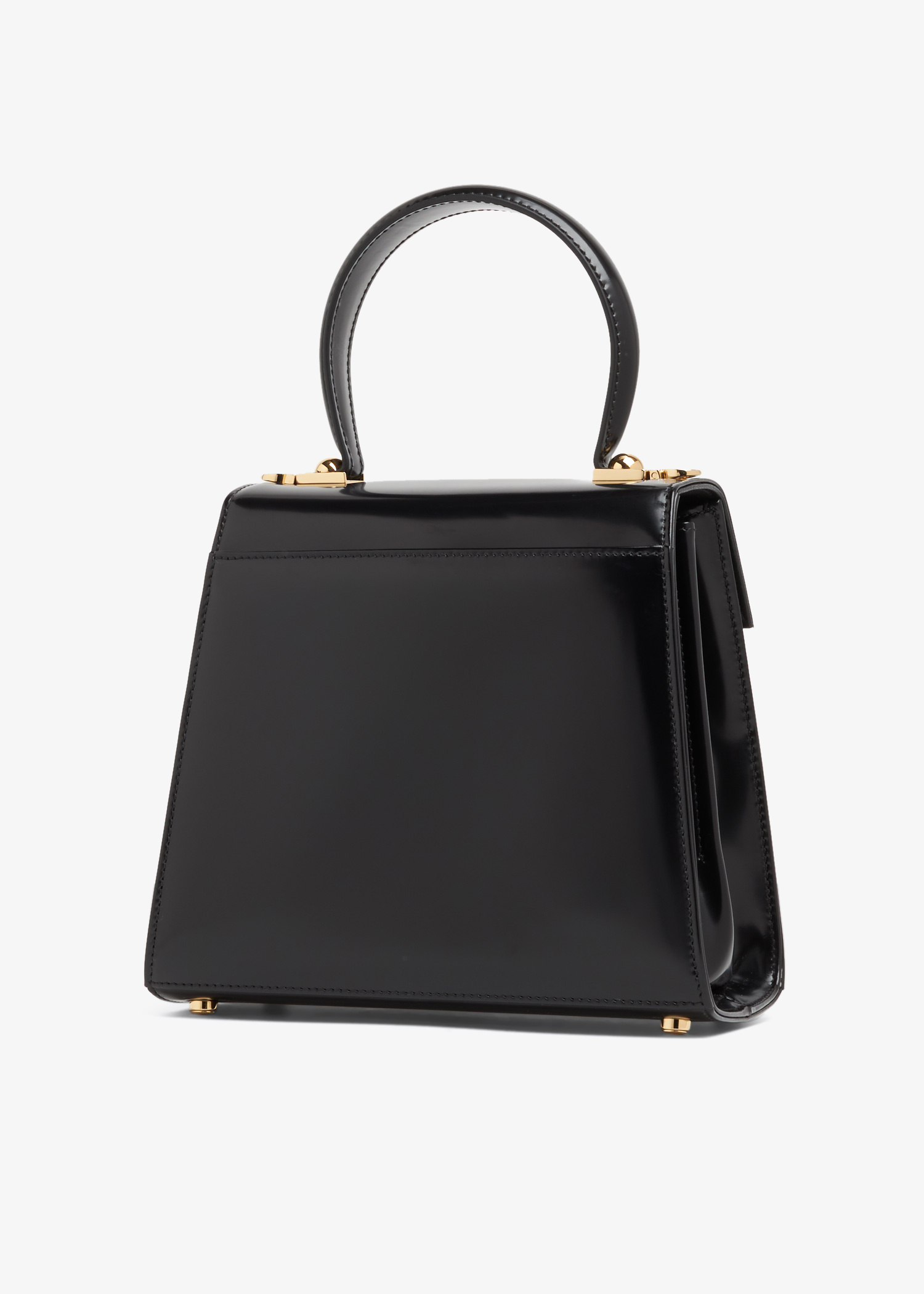 Ferragamo正規品/関税送料込み Top small handle bag FERRAGAMO Studio Box Mini Leather Top-Handle Bag | Saks