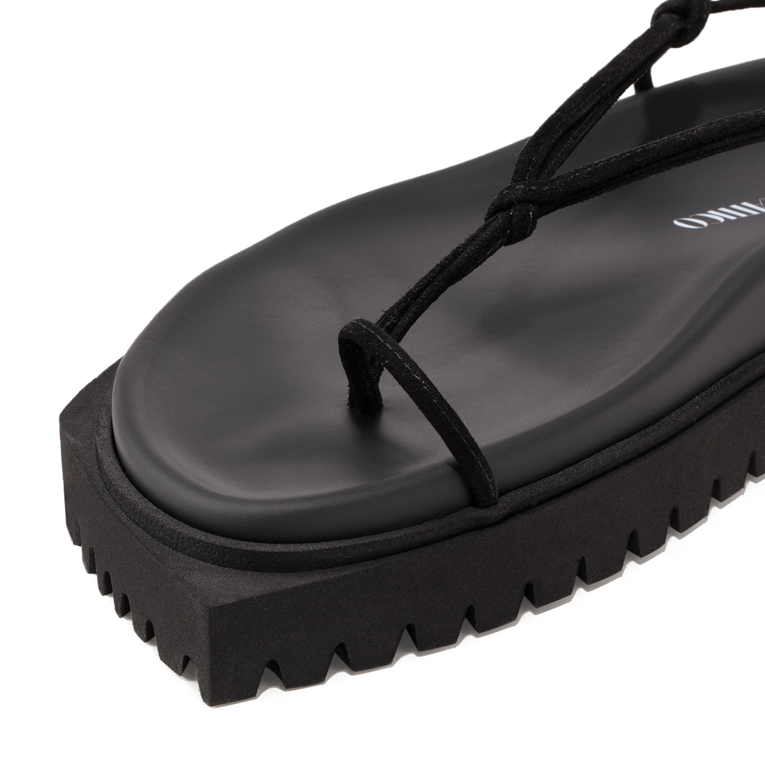 The Attico Renée sandals for Women - Black in UAE | Level Shoes