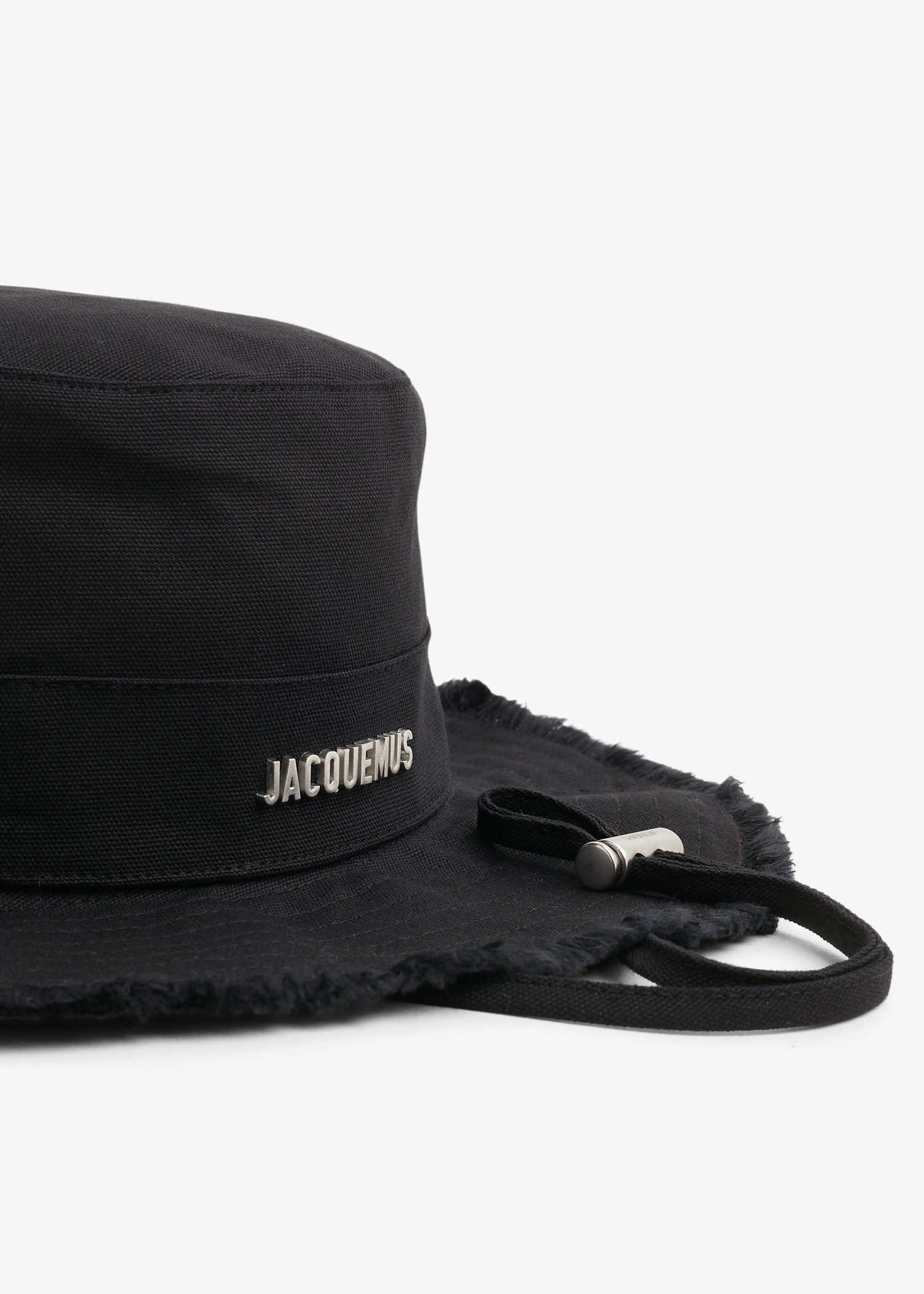 Jacquemus Le Bob Artichaut hat for Men - Black in Qatar