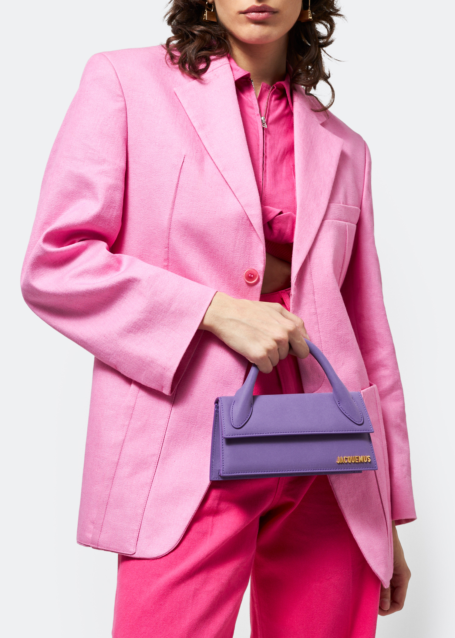 Jacquemus Le Chiquito long bag for Women - Purple in UAE