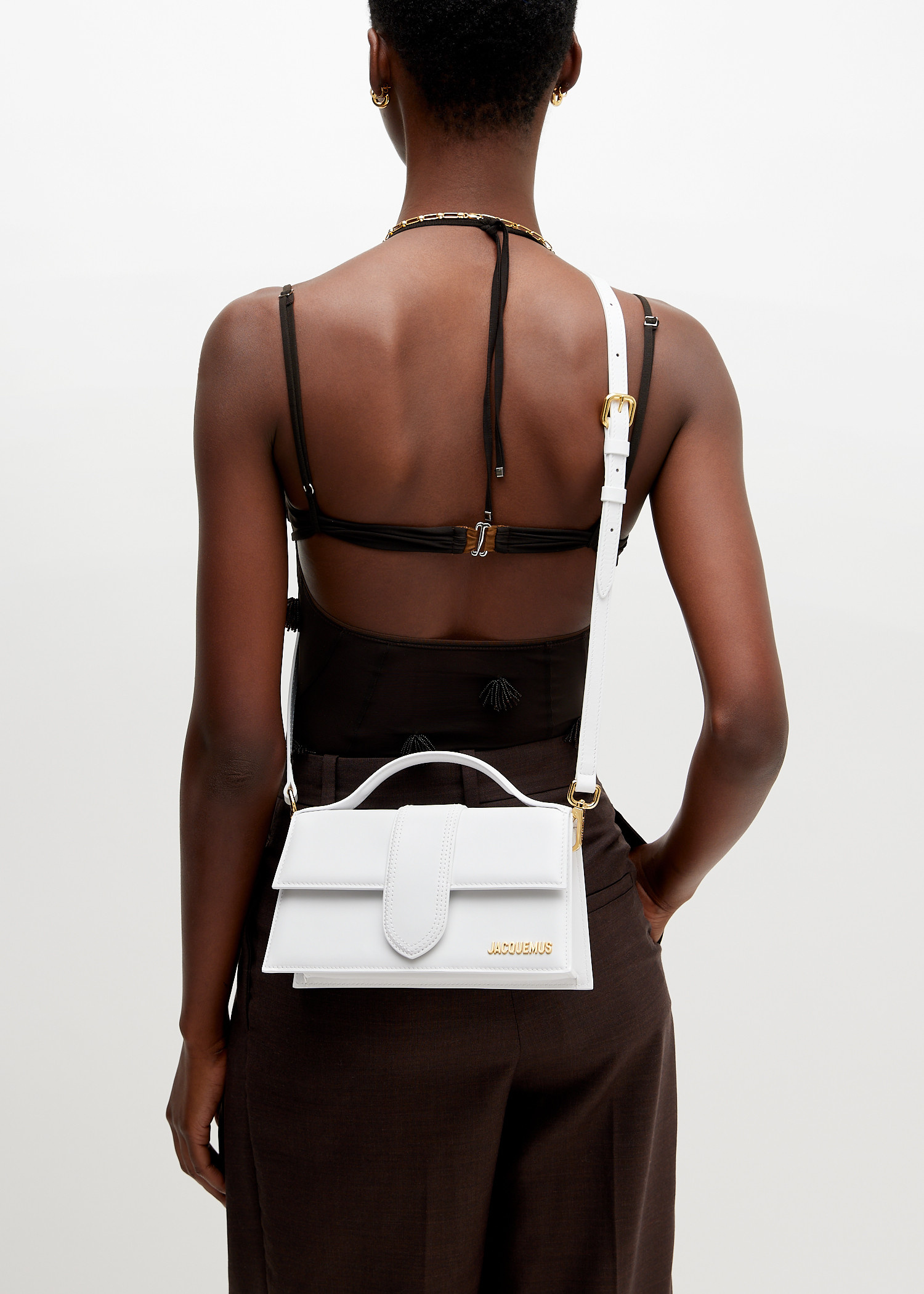 Jacquemus Le Grand Bambino bag for Women - White in UAE