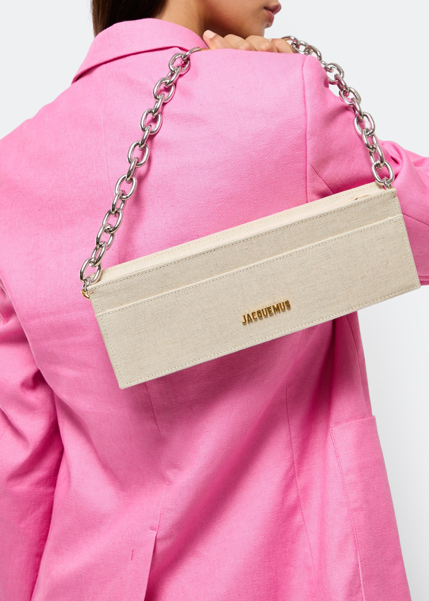 Jacquemus Le Ciuciu box bag for Women - Beige in Qatar