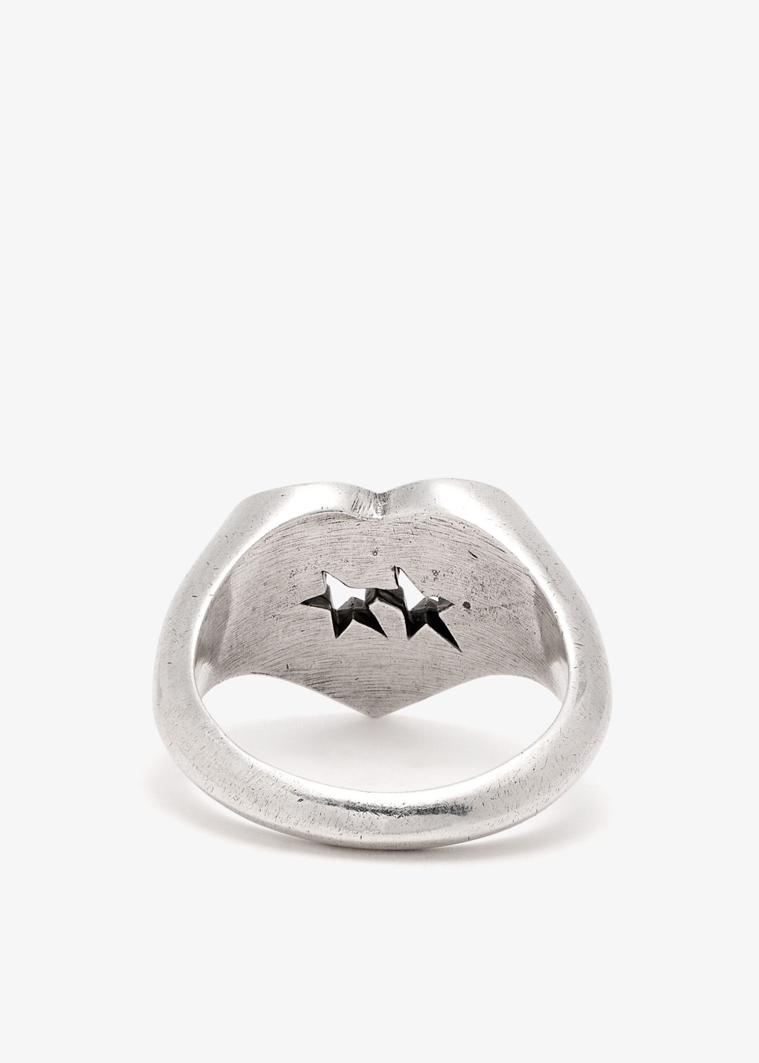 Twojeys Icon Heart ring for Men - Silver in UAE | Level Shoes