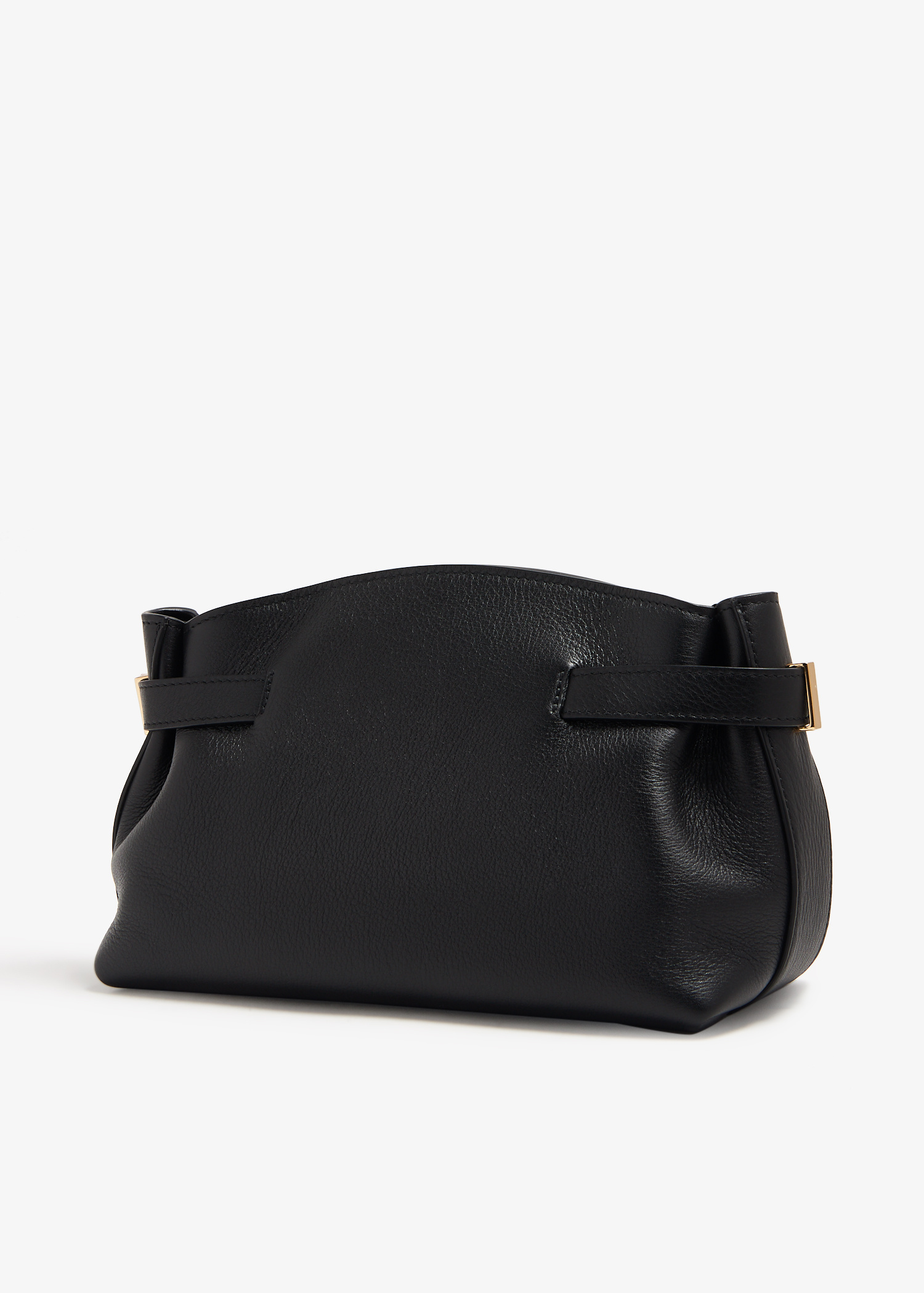 Ferragamo Hug small pouch for Women - Black in UAE | Level Shoes