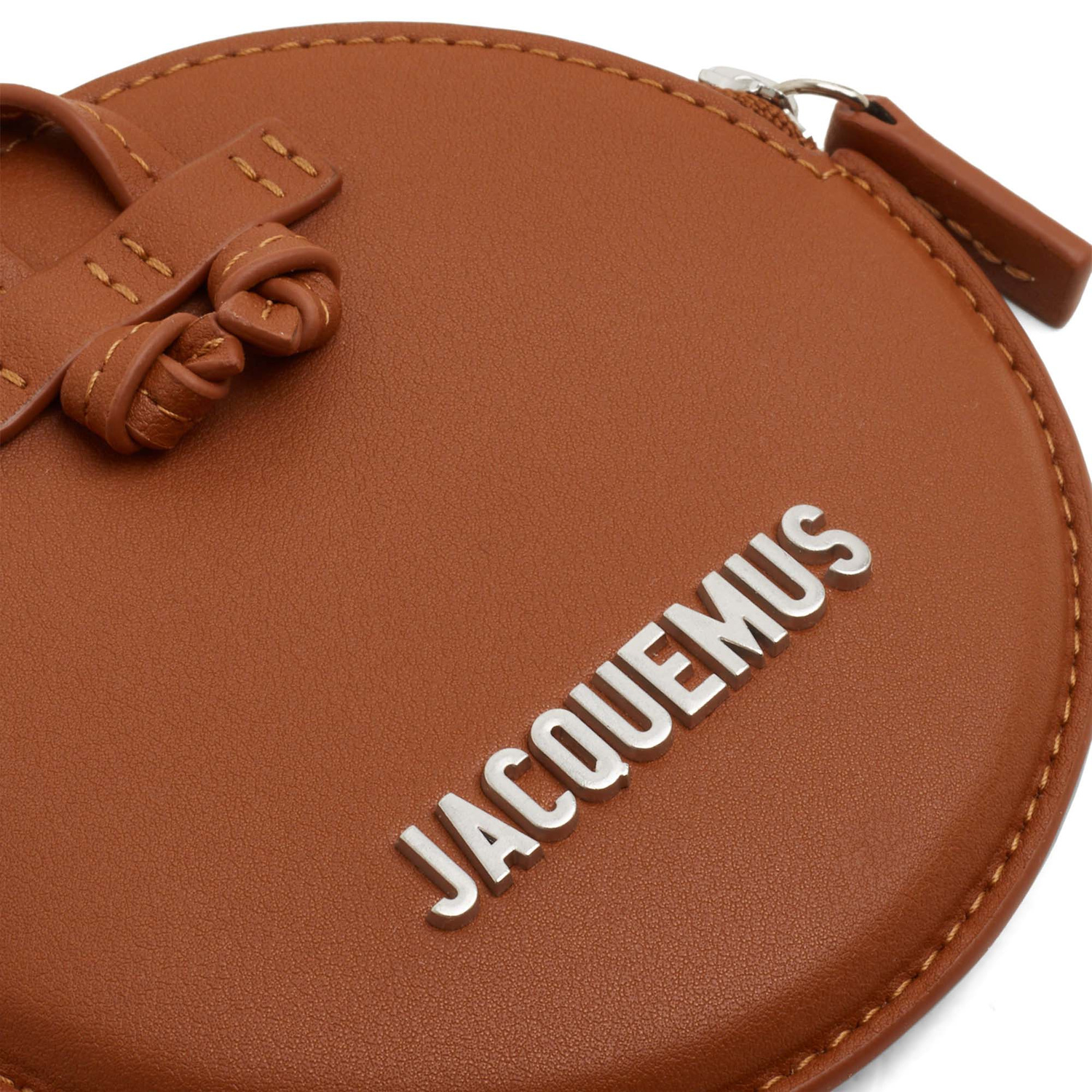 Jacquemus Le Pitchou mini coin purse for Men - Brown in UAE