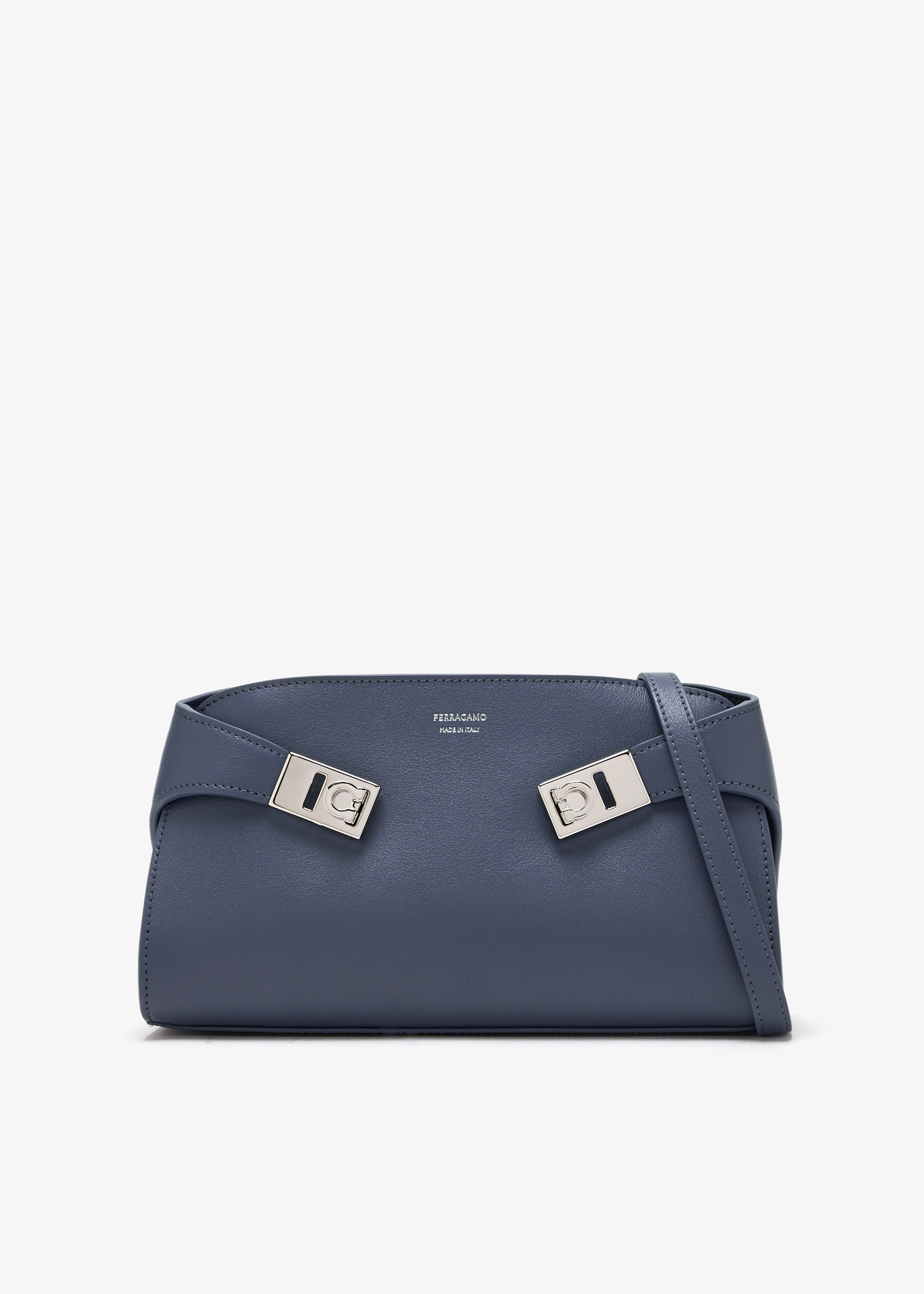 Ferragamo Hug crossbody bag for Women - Grey in UAE | Level Shoes