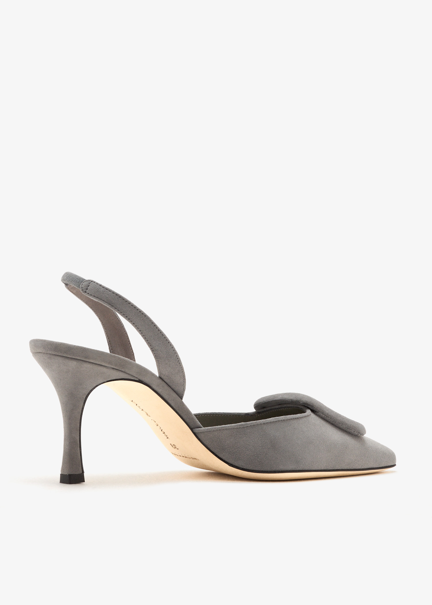 Manolo Blahnik Maysli slingback pumps for Women - Grey in UAE