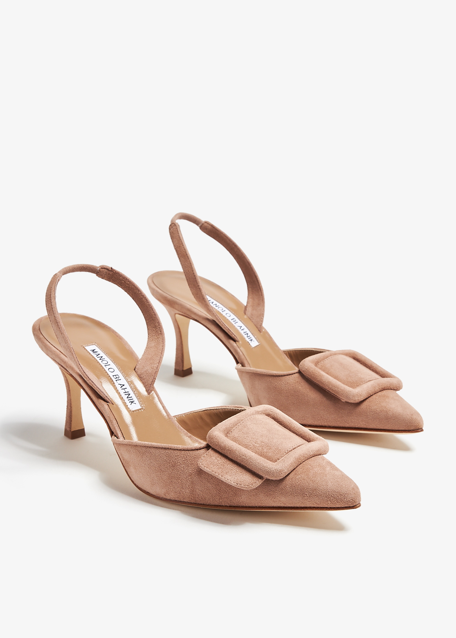 Manolo Blahnik Maysli slingback pumps for Women - Beige in UAE