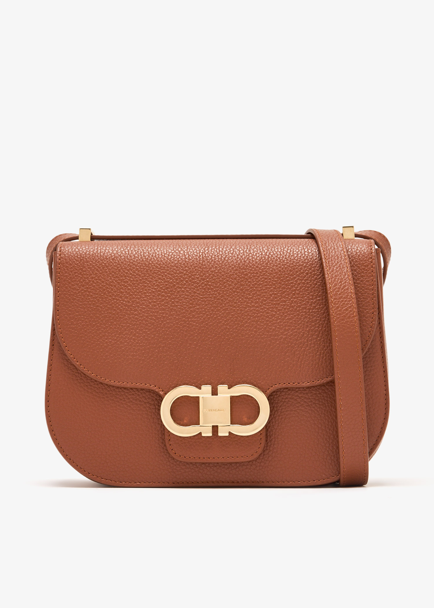 【FERRAGAMO】DOUBLE GANCINI CROSSBODY BAG Ferragamo Double Gancini Crossbody Bag | Blue | FARFETCH CA
