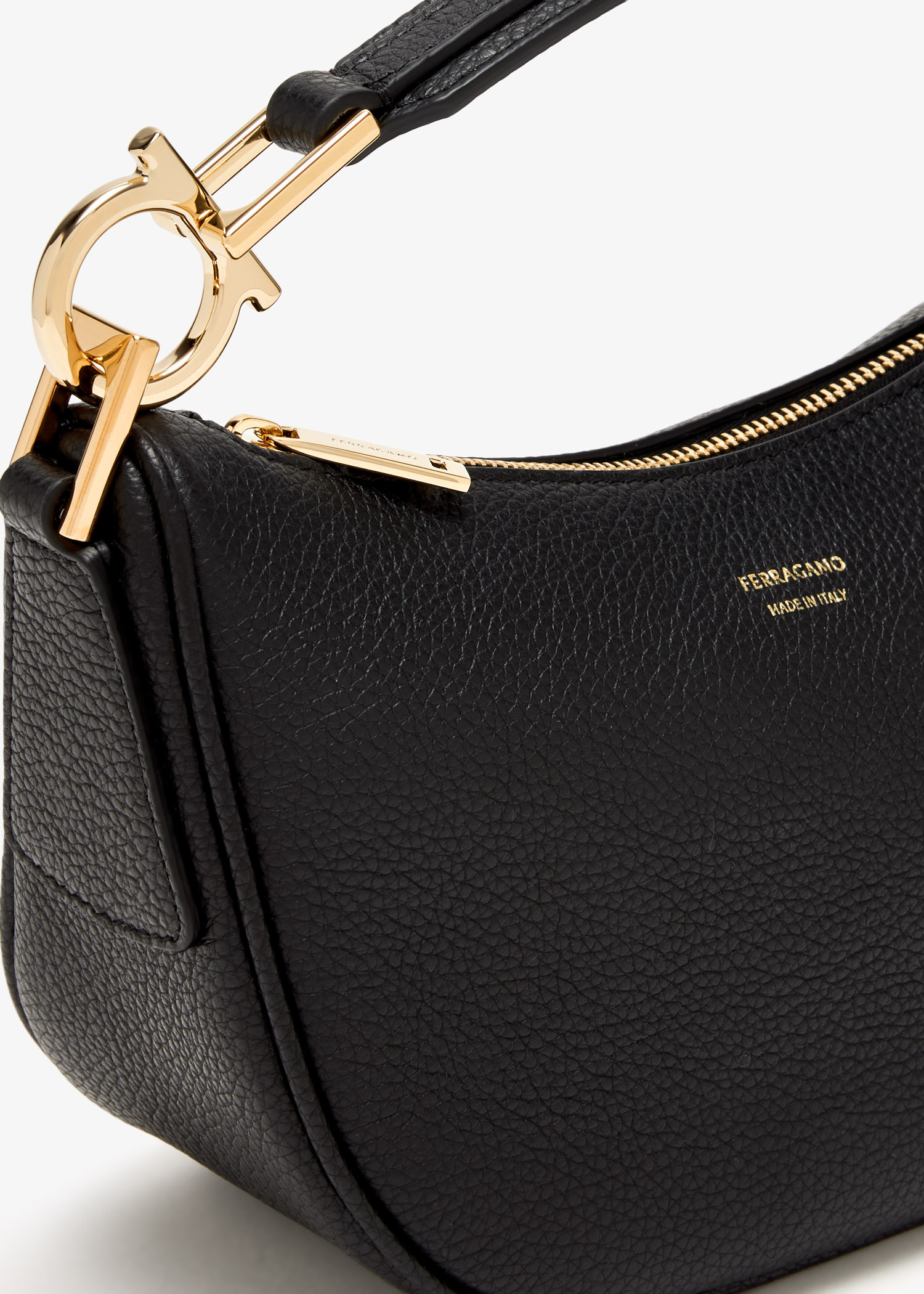 Ferragamo Mini North-South hobo bag for Women - Black in UAE