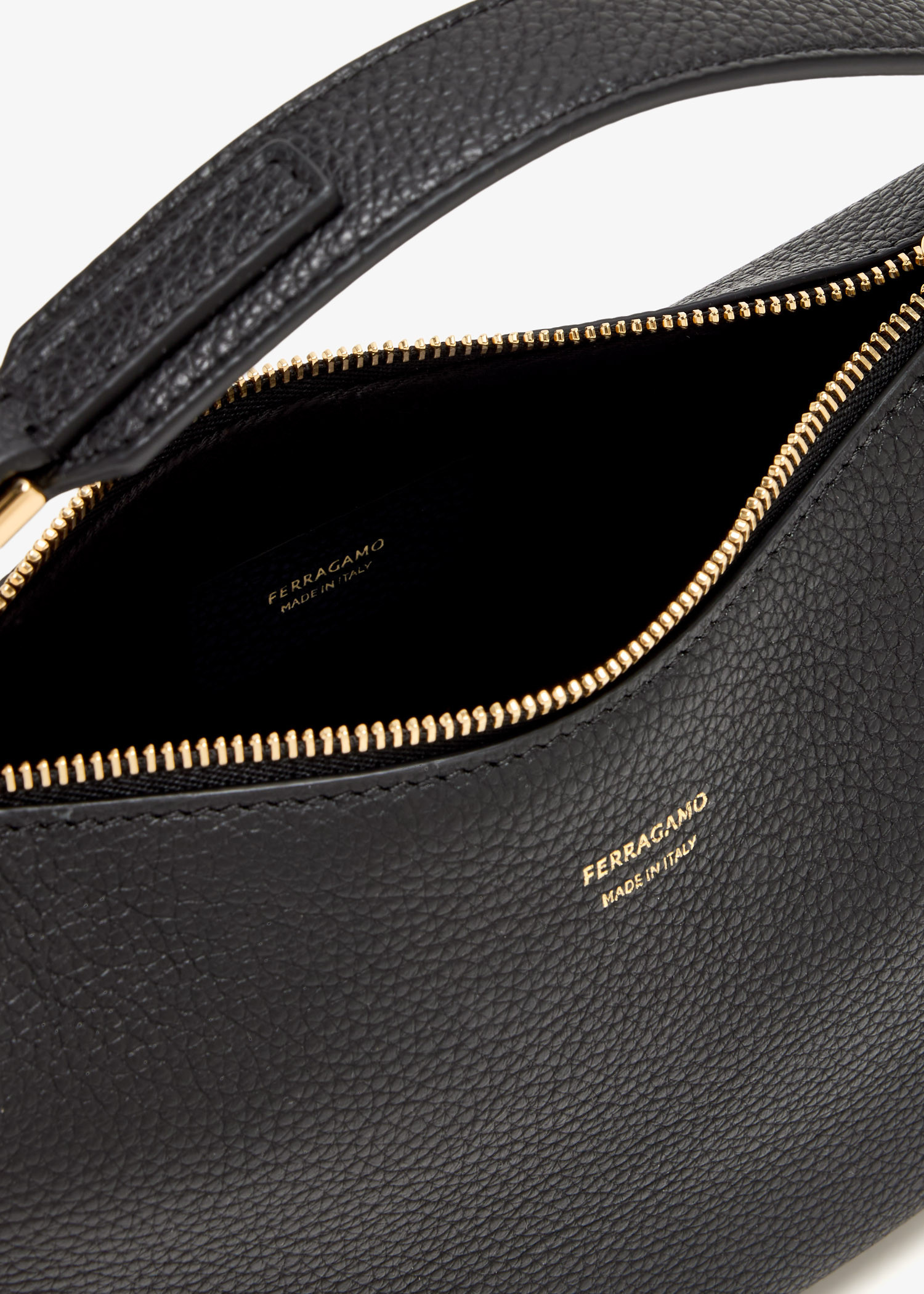Ferragamo Mini North-South hobo bag for Women - Black in UAE