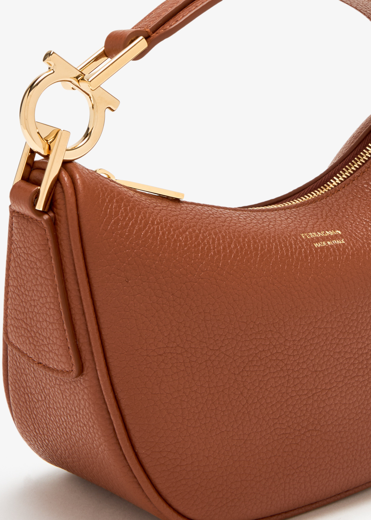 Ferragamo Mini North-South hobo bag for Women - Brown in UAE