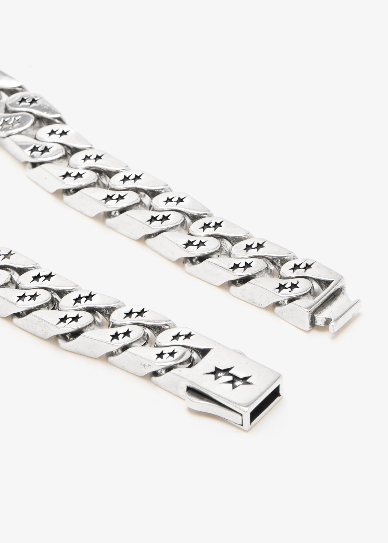 Twojeys Bold Cuban bracelet for Men - Silver in UAE | Level Shoes