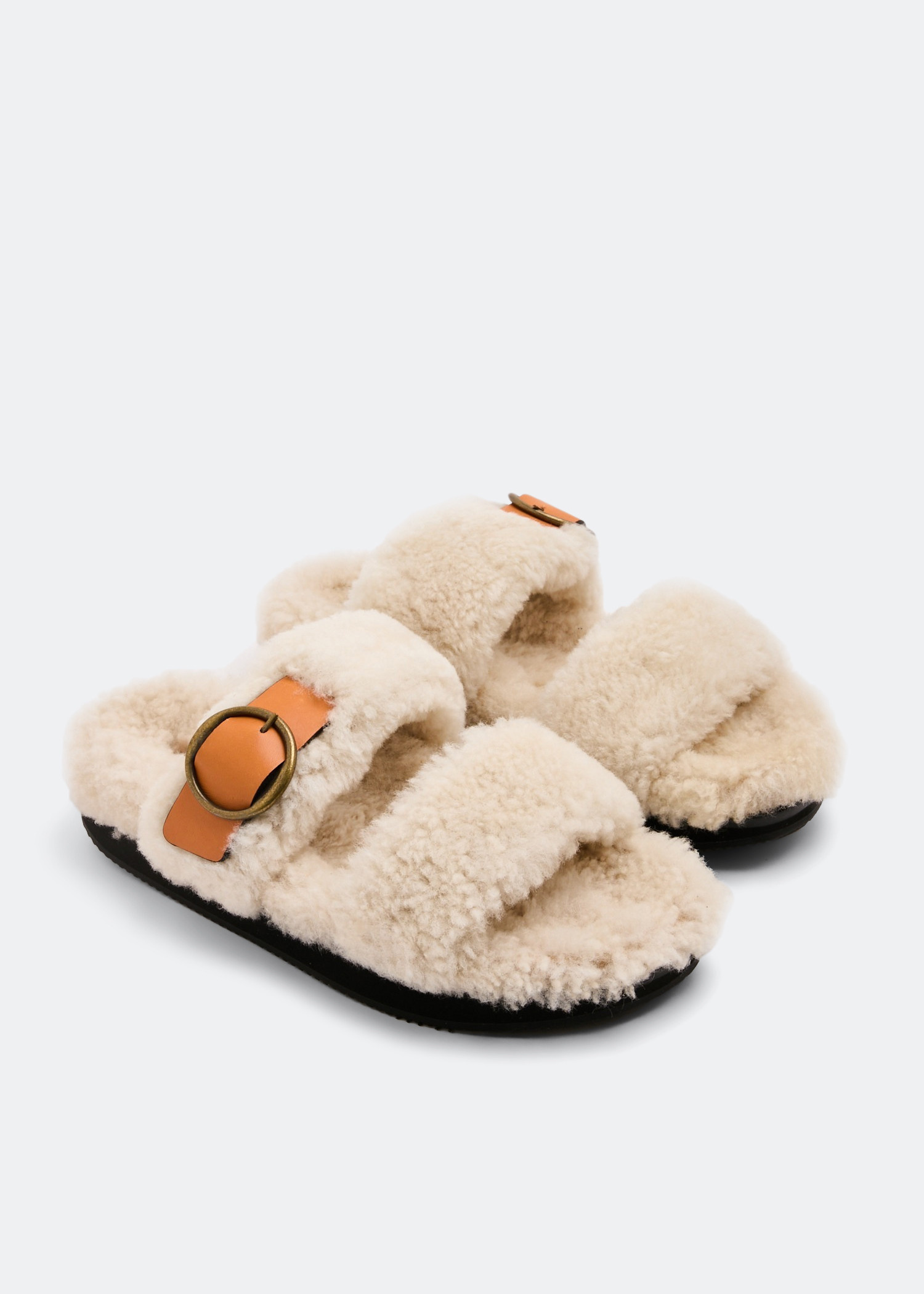 Isabel Marant Frikon slide sandals for Women - White in UAE