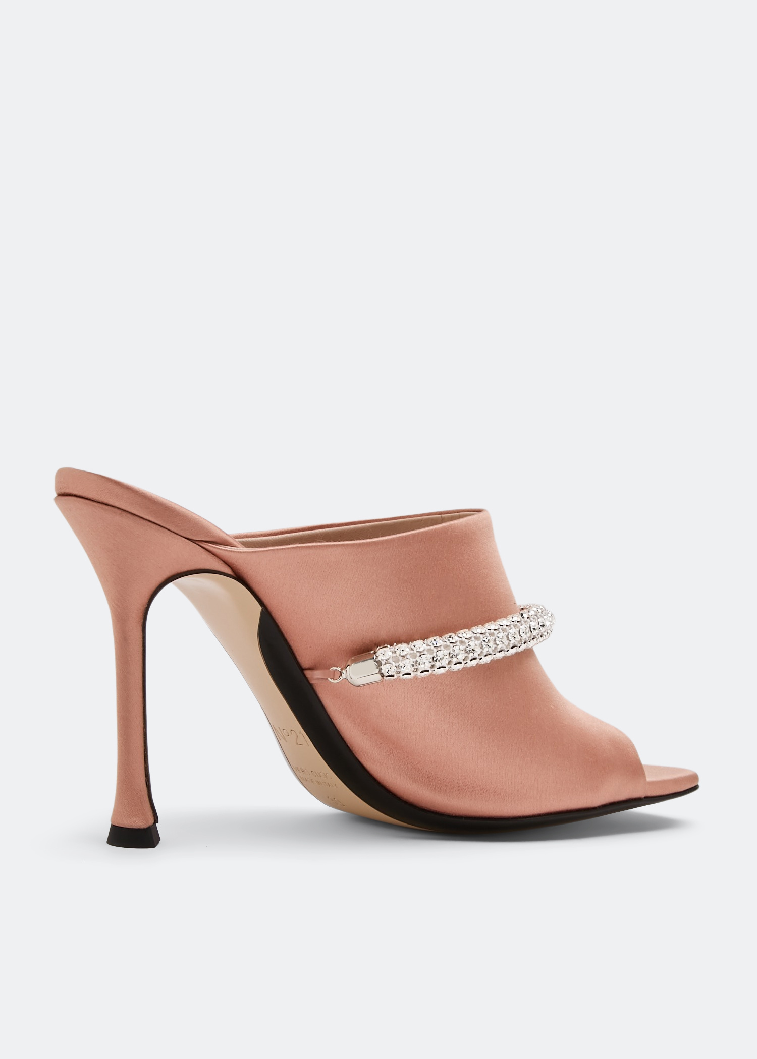 NO.21 Crystal-embellished mules for Women - Pink in UAE