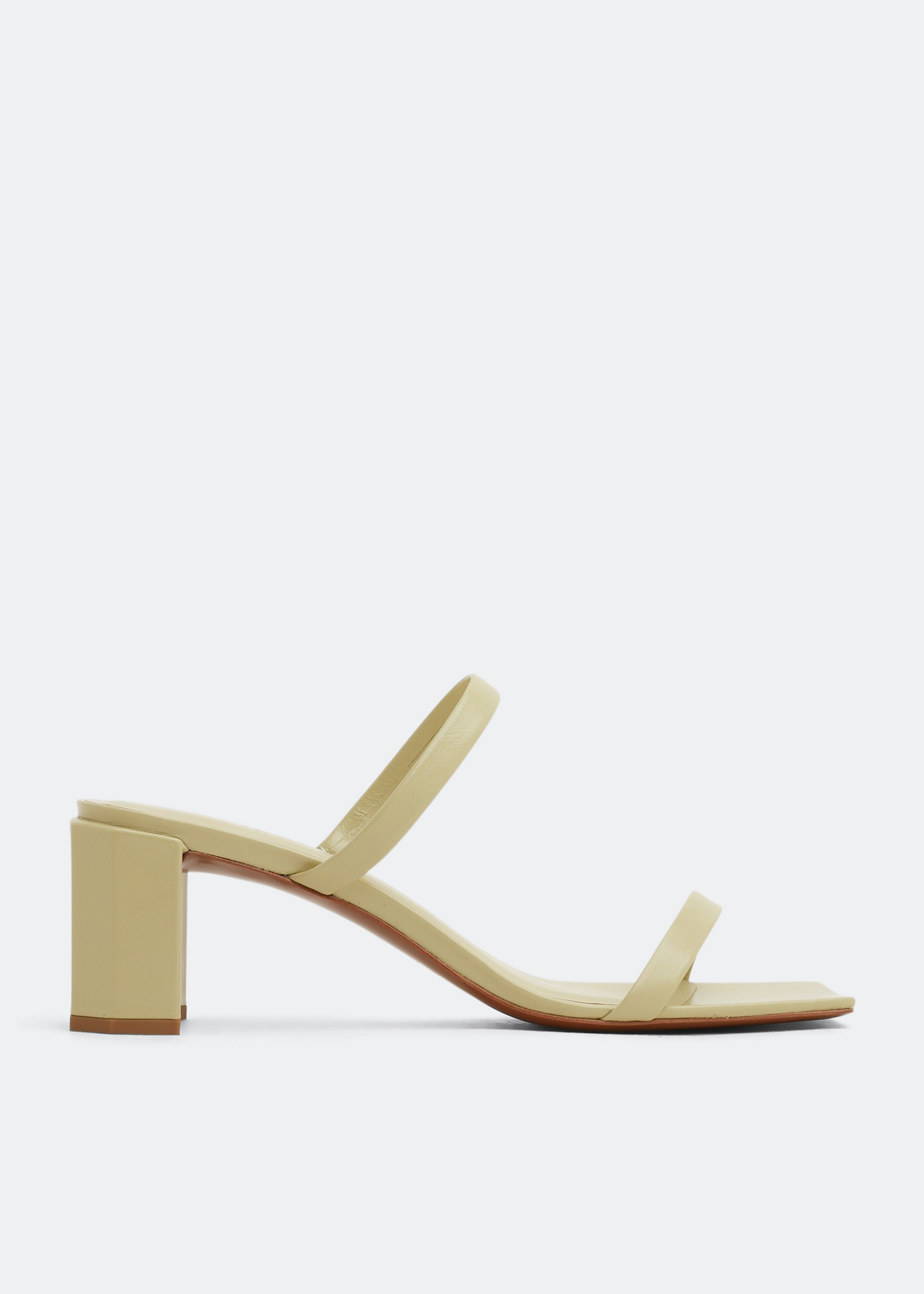 BY FAR Tanya sandals for Women - Green in Qatar | Level Shoes